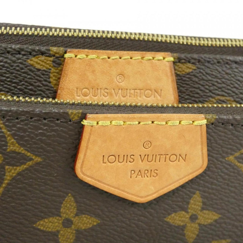 Louis Vuitton Monogram Khaki Marron Monogram Monogram Pochette Pouch Shoulder Bag
