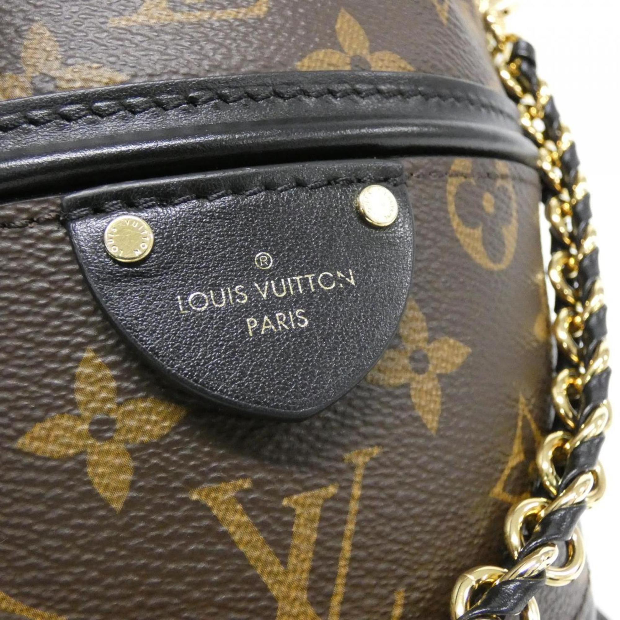 Louis Vuitton Marron Coated Canvas Shoulder Bag