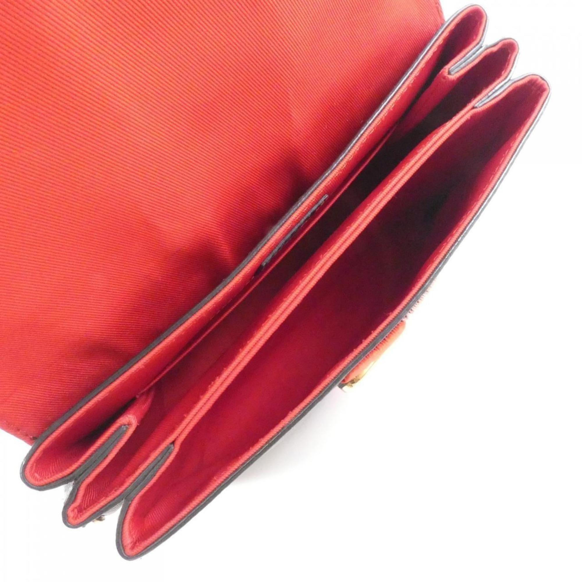 Louis Vuitton Coquelicots Marron Peche Coated Canvas Handbag