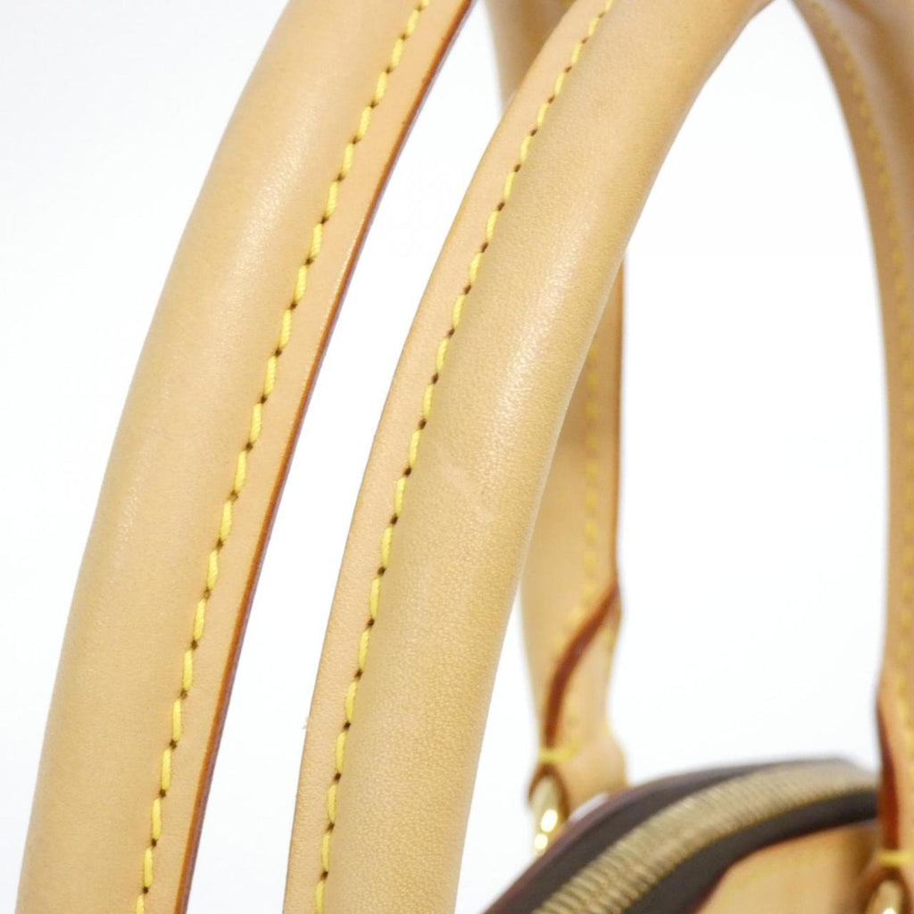 Louis Vuitton Brown Coated Canvas Handbag