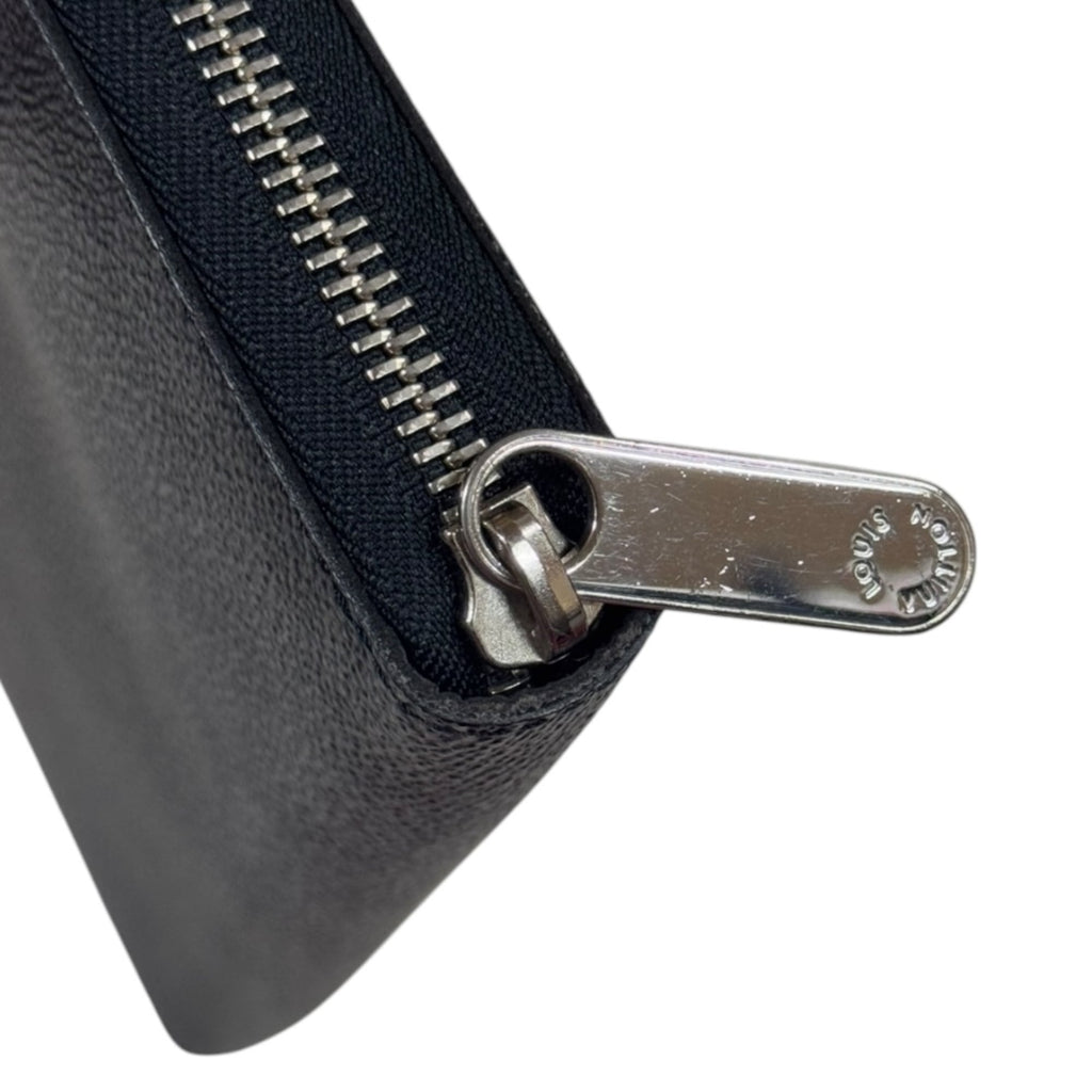 Louis Vuitton Black Gray Damier Graphite Canvas Long Wallet