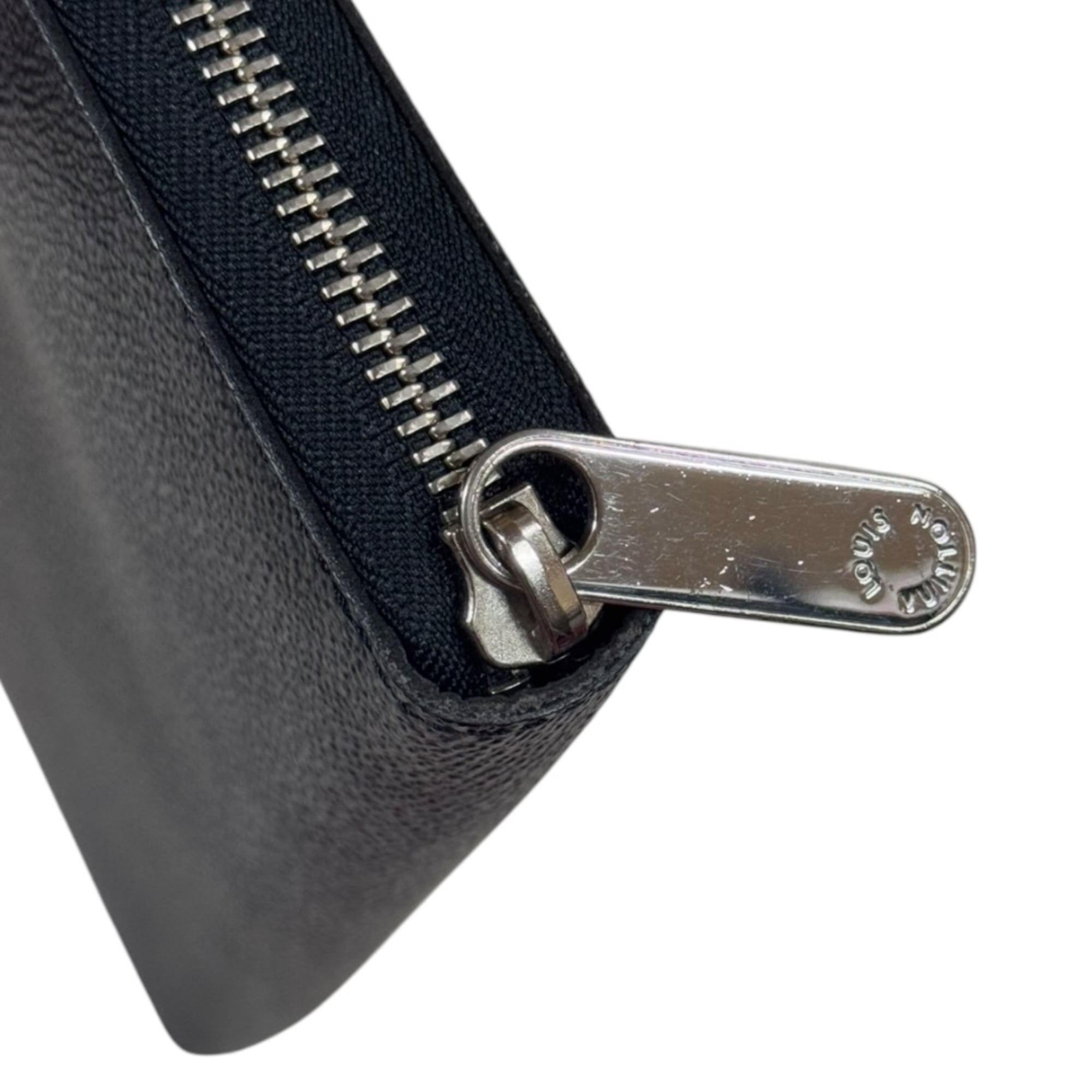 Louis Vuitton Black Gray Damier Graphite Canvas Long Wallet