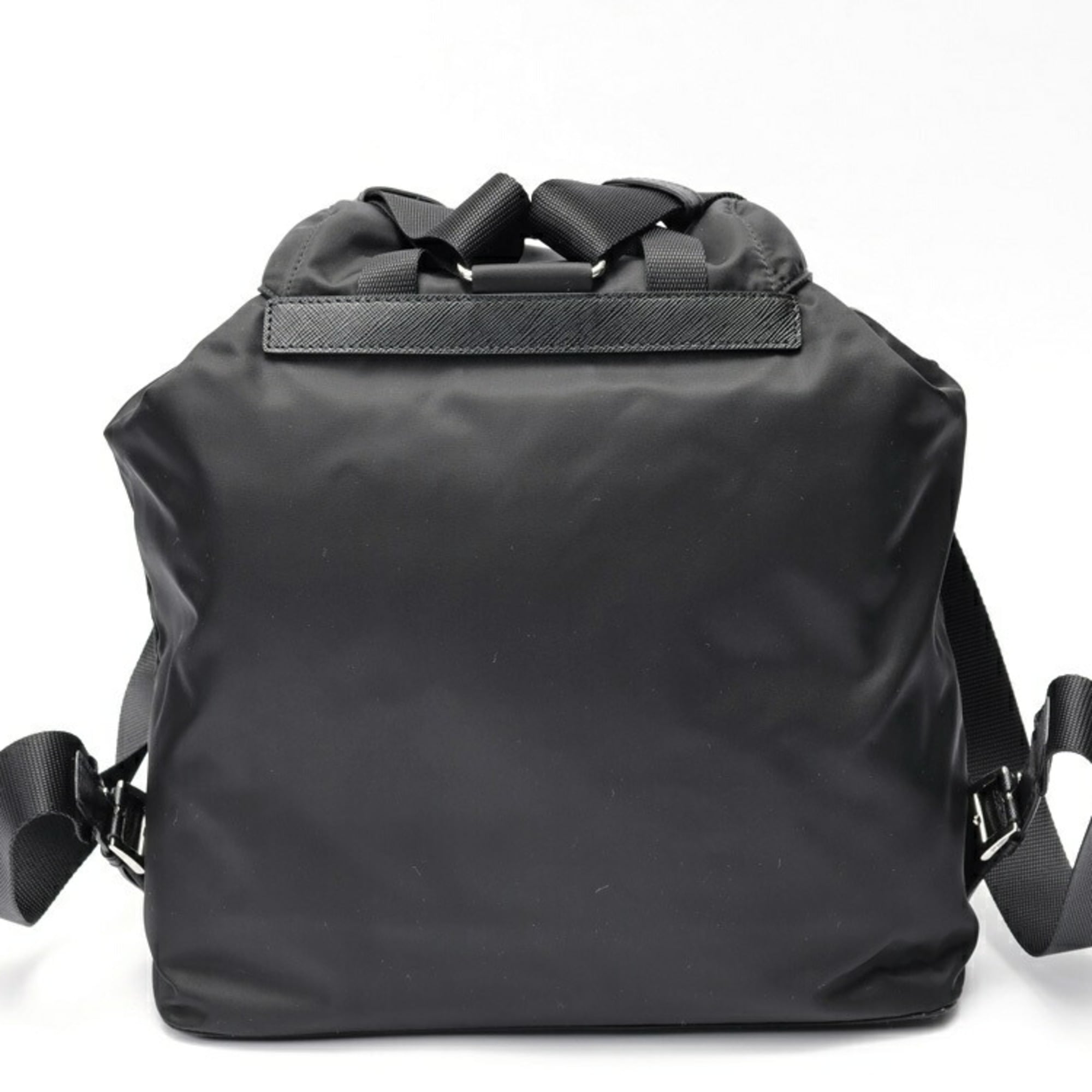 Prada Black Fabric Backpack