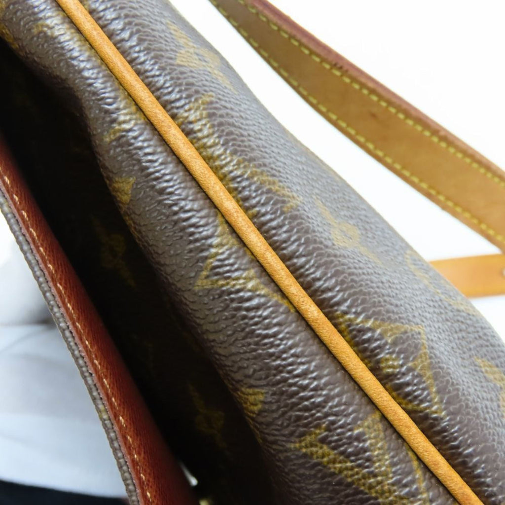 Louis Vuitton Monogram Brown Monogram Leather Shoulder Bag