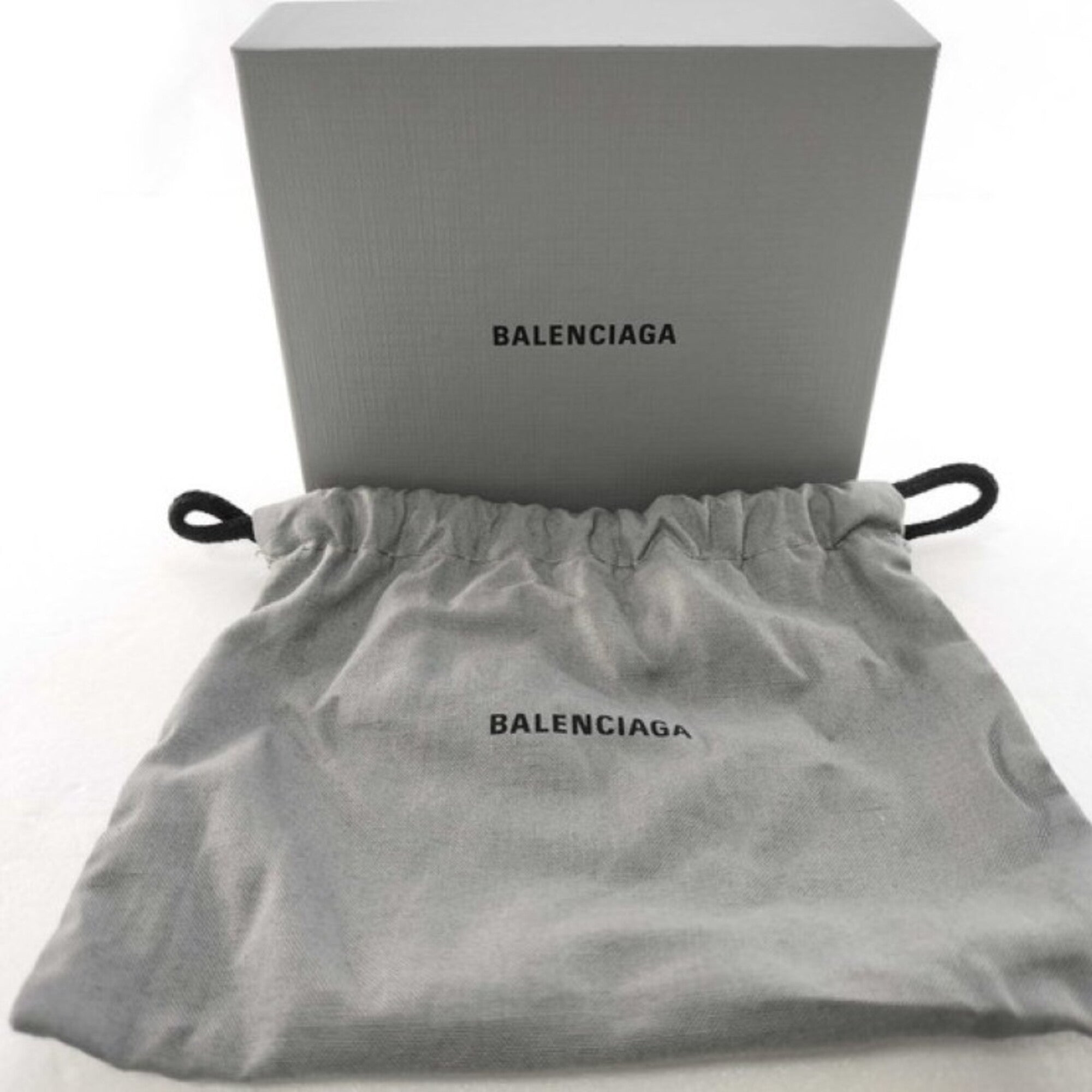 Balenciaga Black Leather Wallet (Bi-Fold)