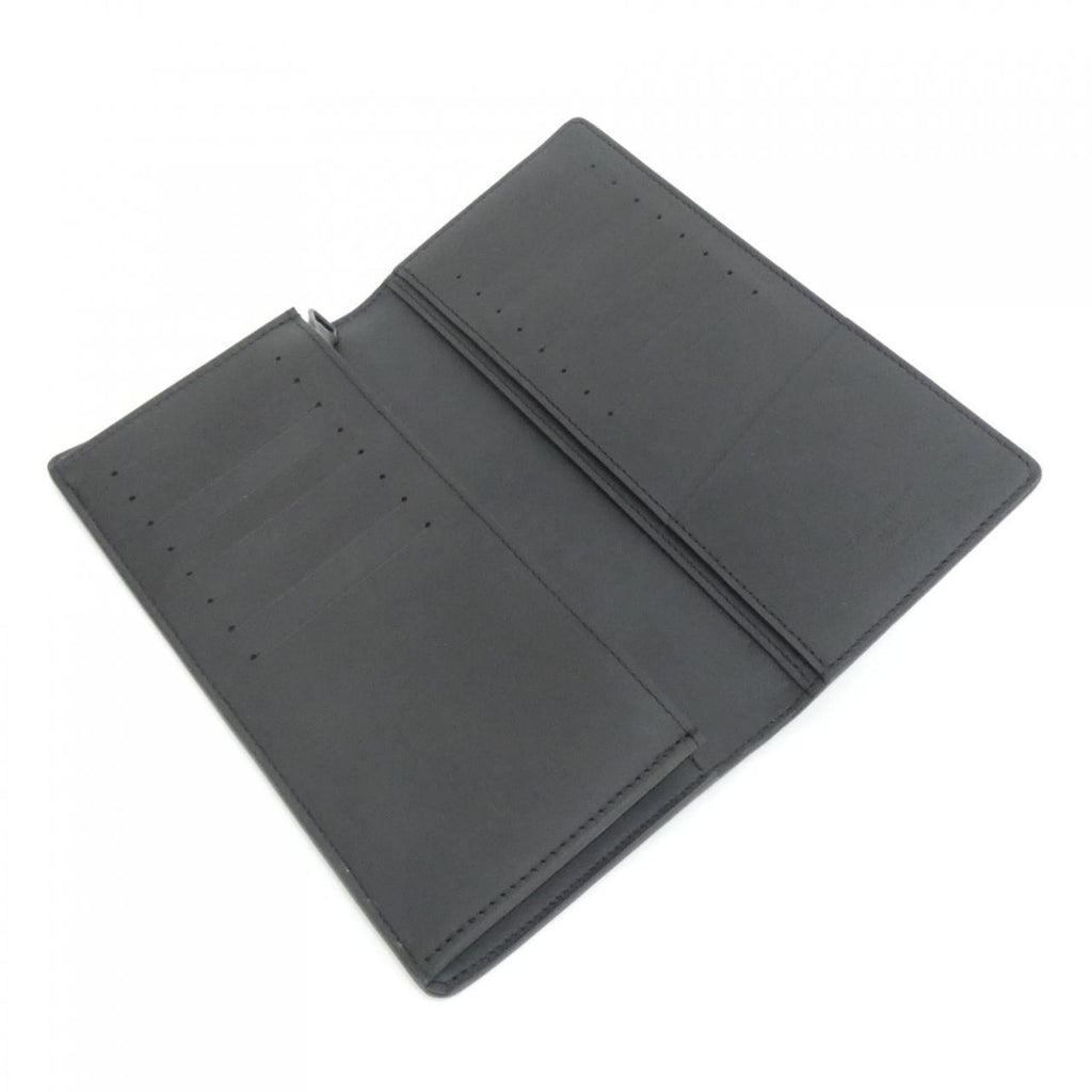 Louis Vuitton Black Leather Long Wallet