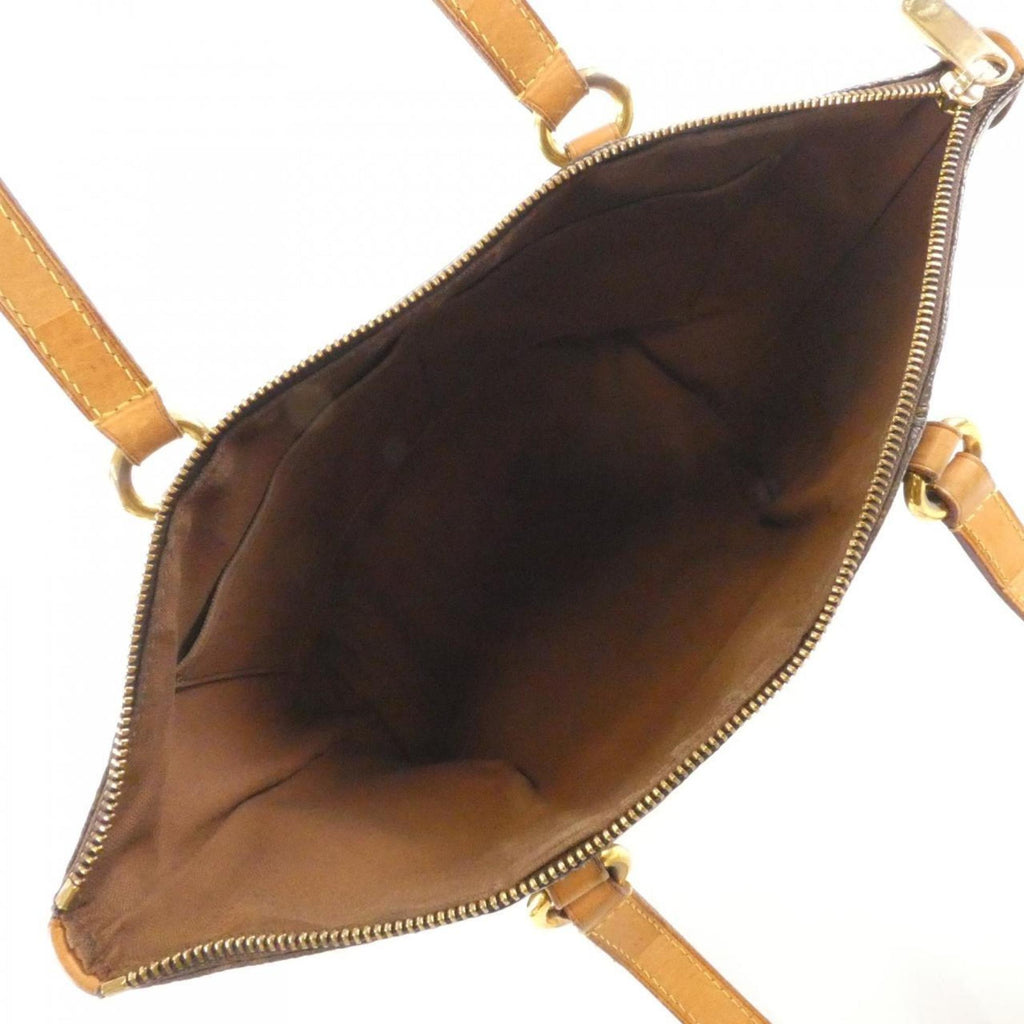 Louis Vuitton Marron Coated Canvas Handbag
