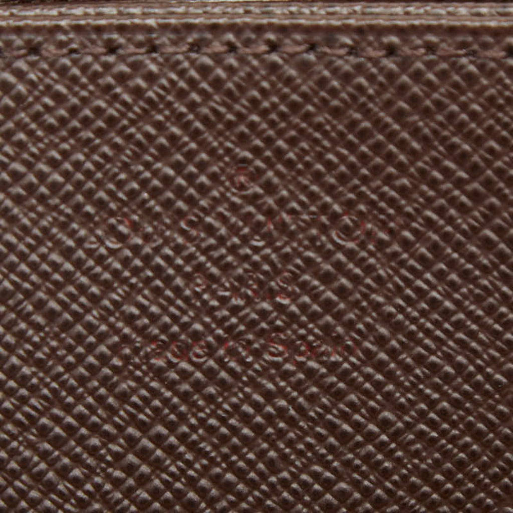Louis Vuitton Damier Brown Damier Canvas Damier Canvas Long Wallet