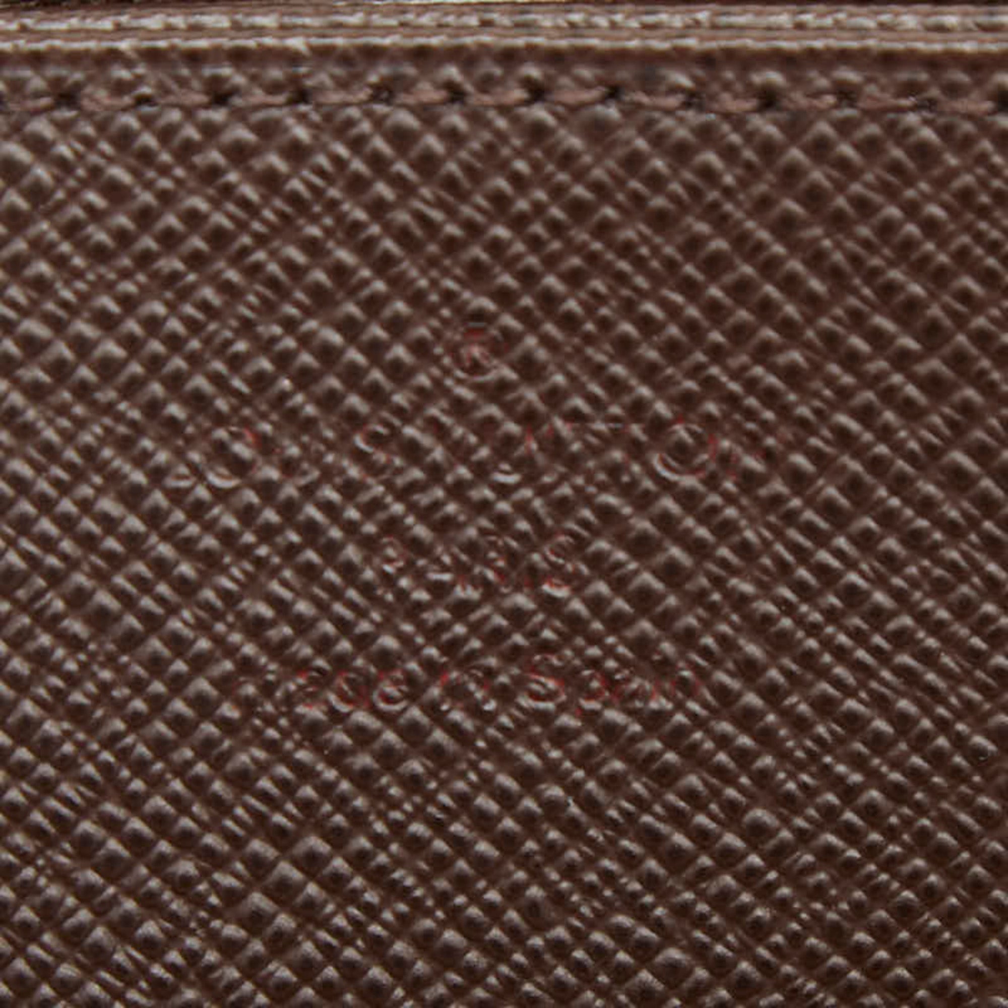 Louis Vuitton Damier Brown Damier Canvas Damier Canvas Long Wallet