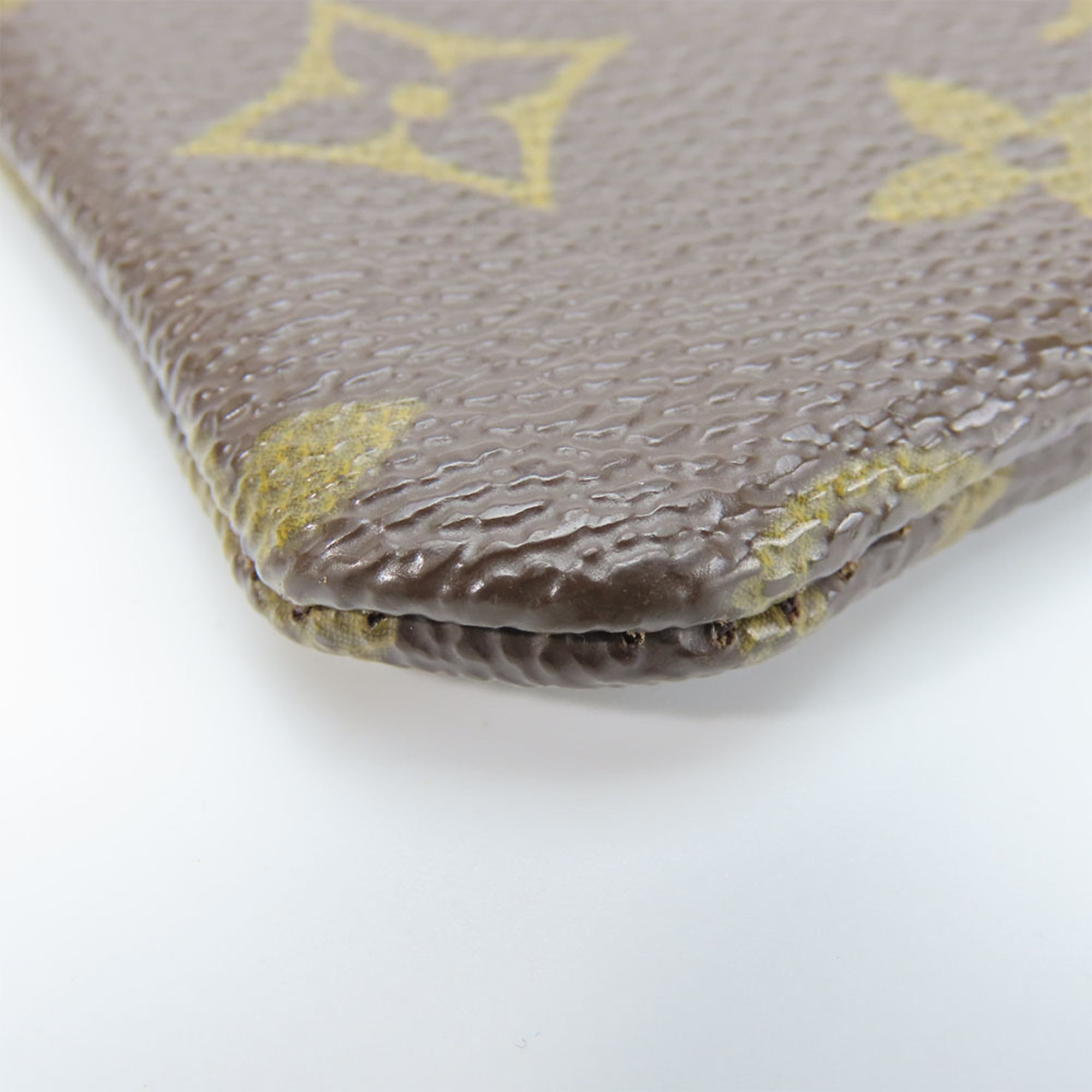 Louis Vuitton Brown Monogram Coin Purse/Coin Case