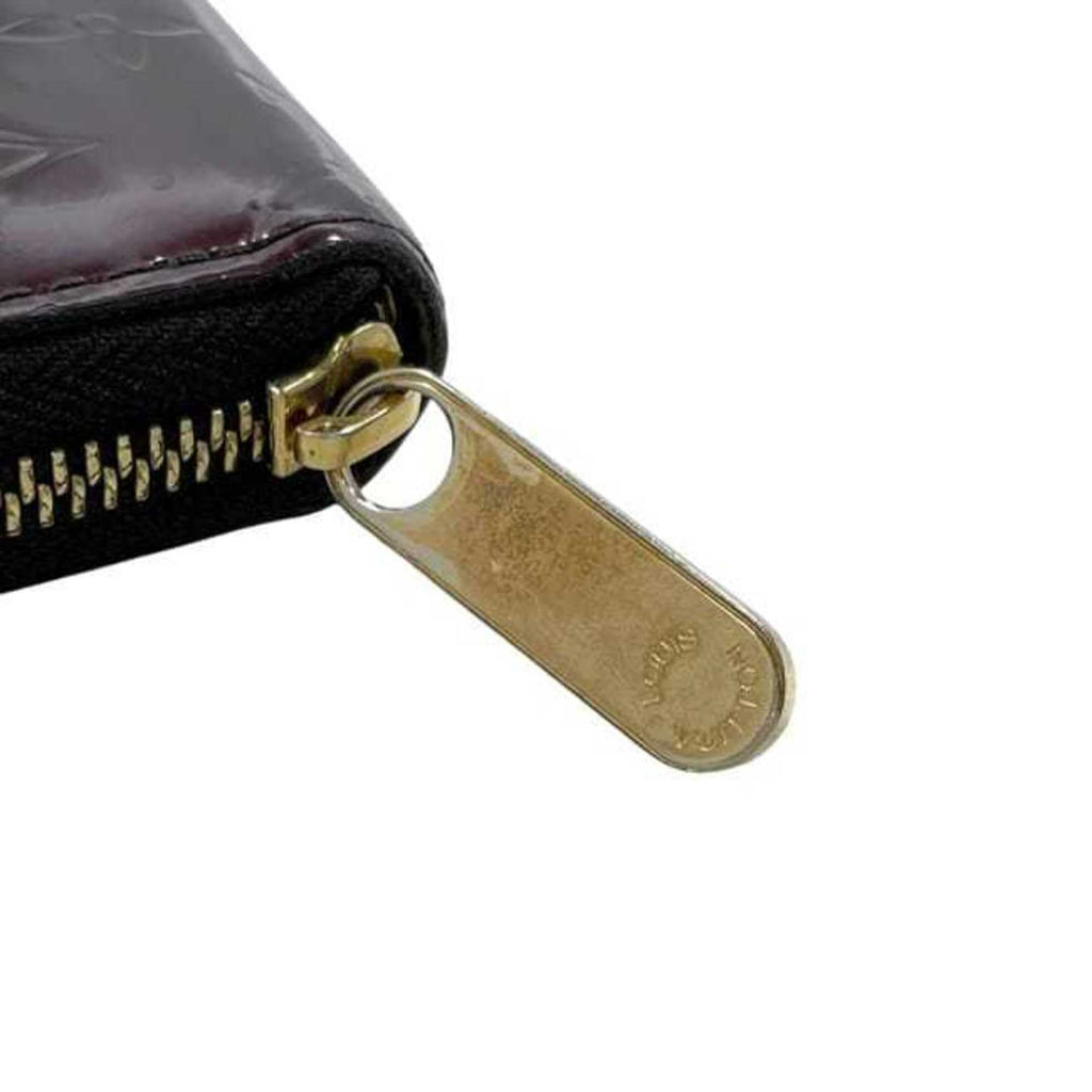 Louis Vuitton Amarante Wine Monogram Vernis Long Wallet