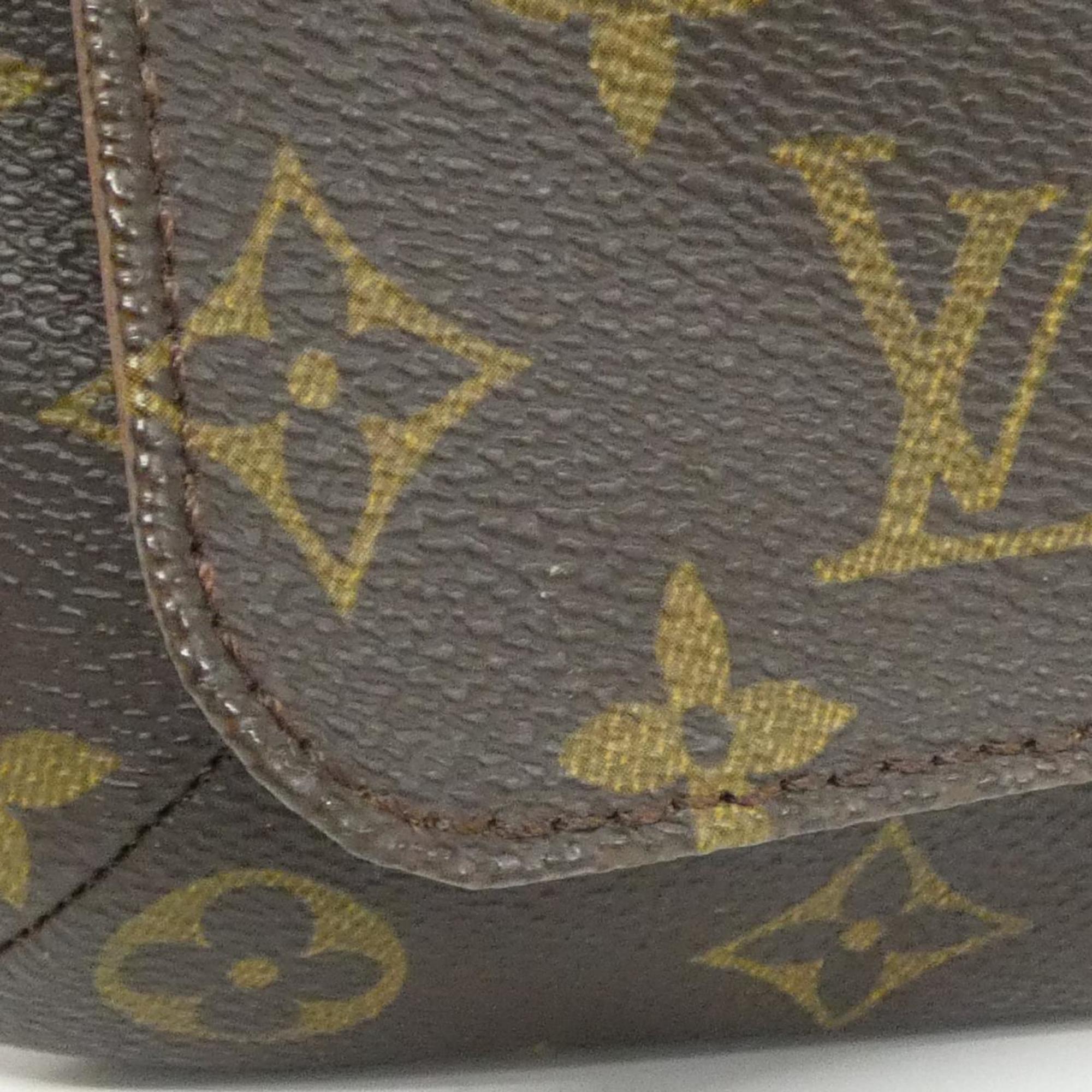 Louis Vuitton Marron Coated Canvas Shoulder Bag