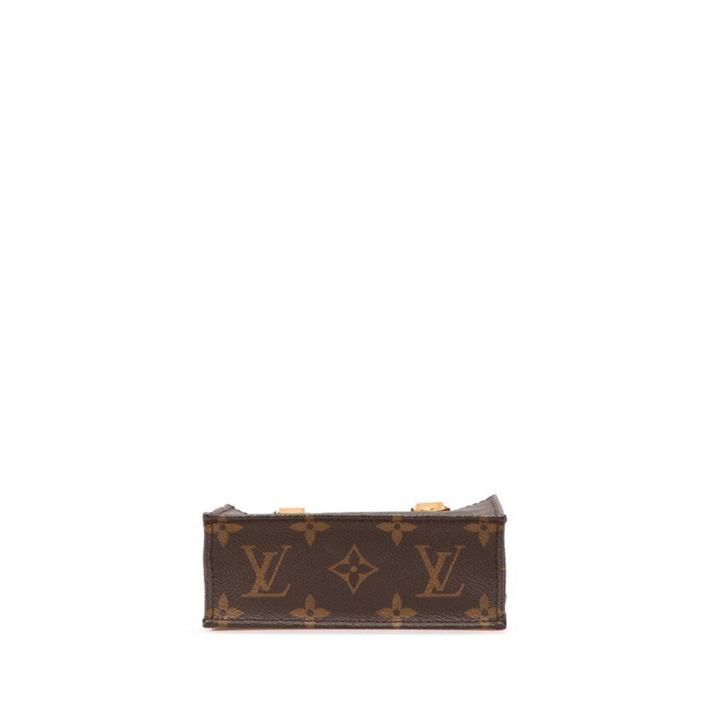 Louis Vuitton Brown Pvc Leather Handbag Shoulder Bag
