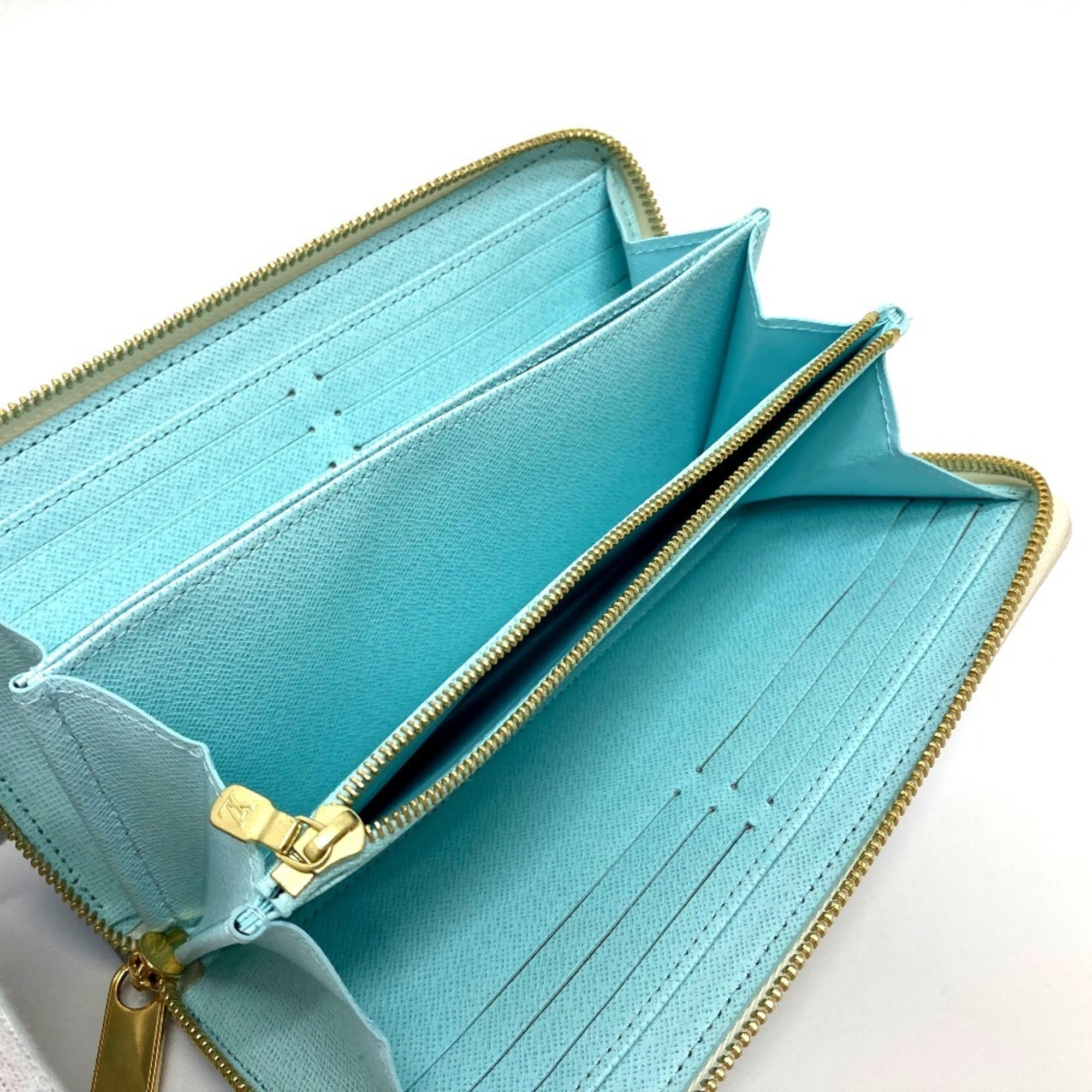 Louis Vuitton Monogram Blue Monogram Long Wallet