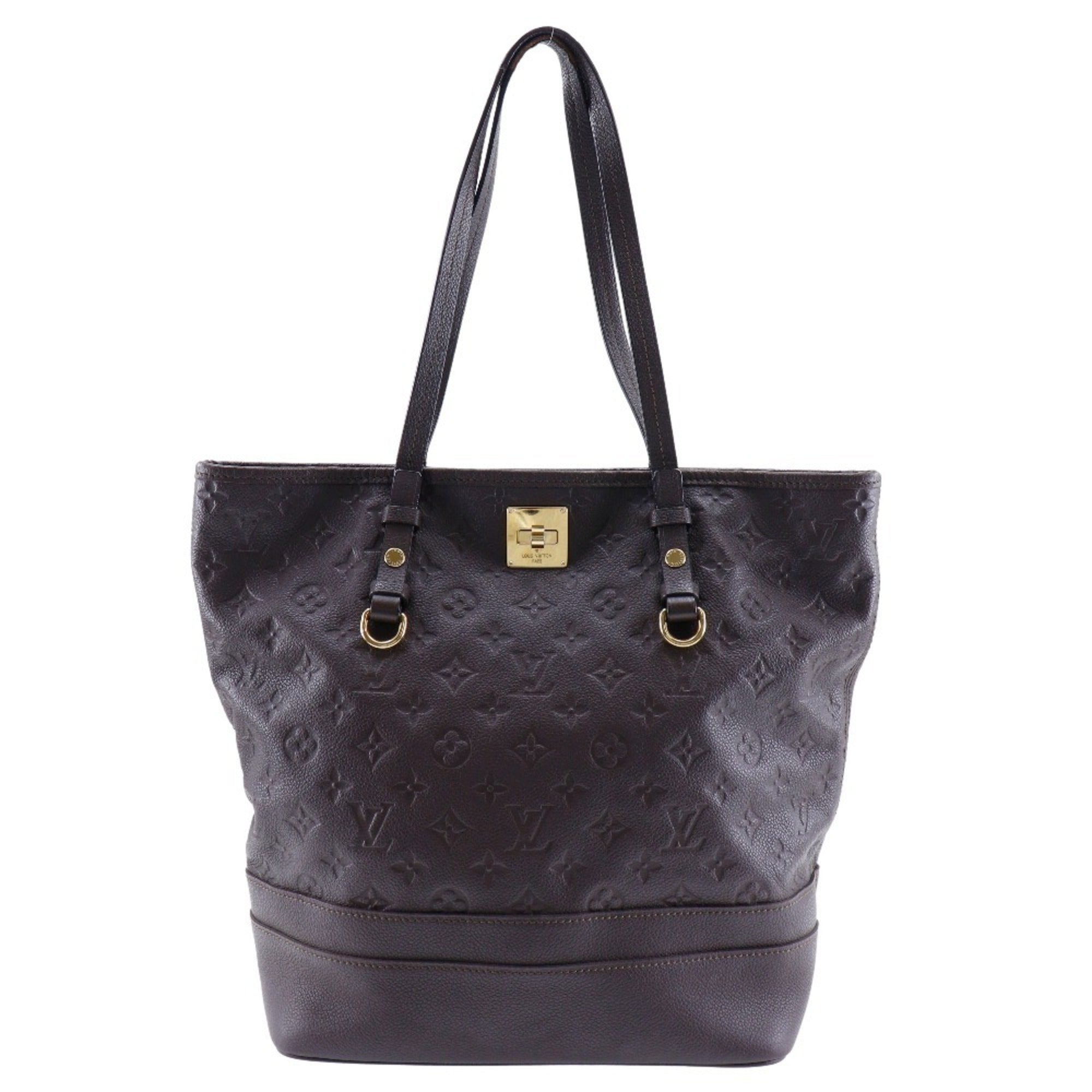 Louis Vuitton Brown Galle Monogram Empreinte Tote Bag