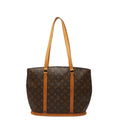 Louis Vuitton Brown Pvc Leather Tote Bag