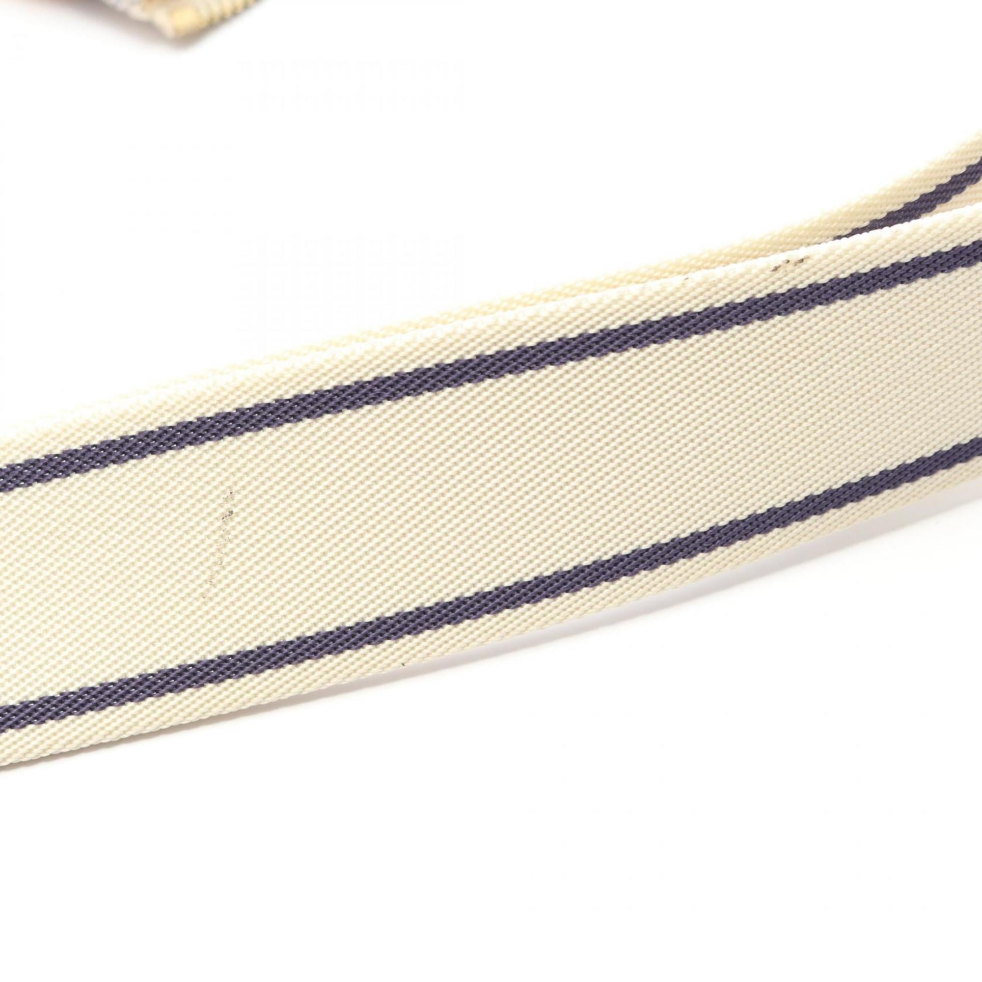 Louis Vuitton White Damier Azur Leather Shoulder Bag