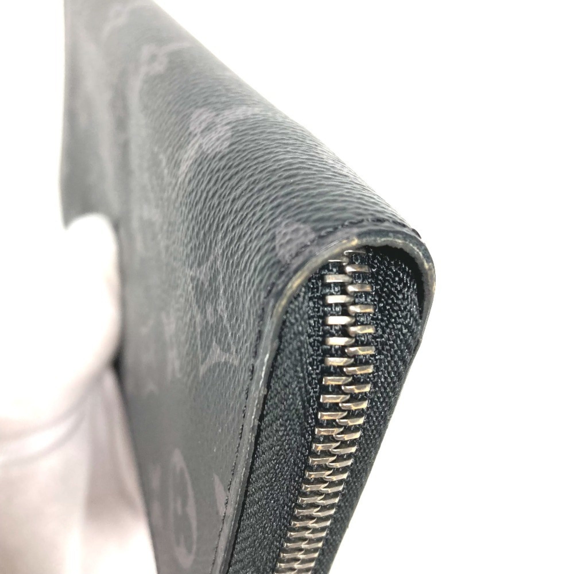 Louis Vuitton Monogram Eclipse Black Monogram Eclipse Long Wallet