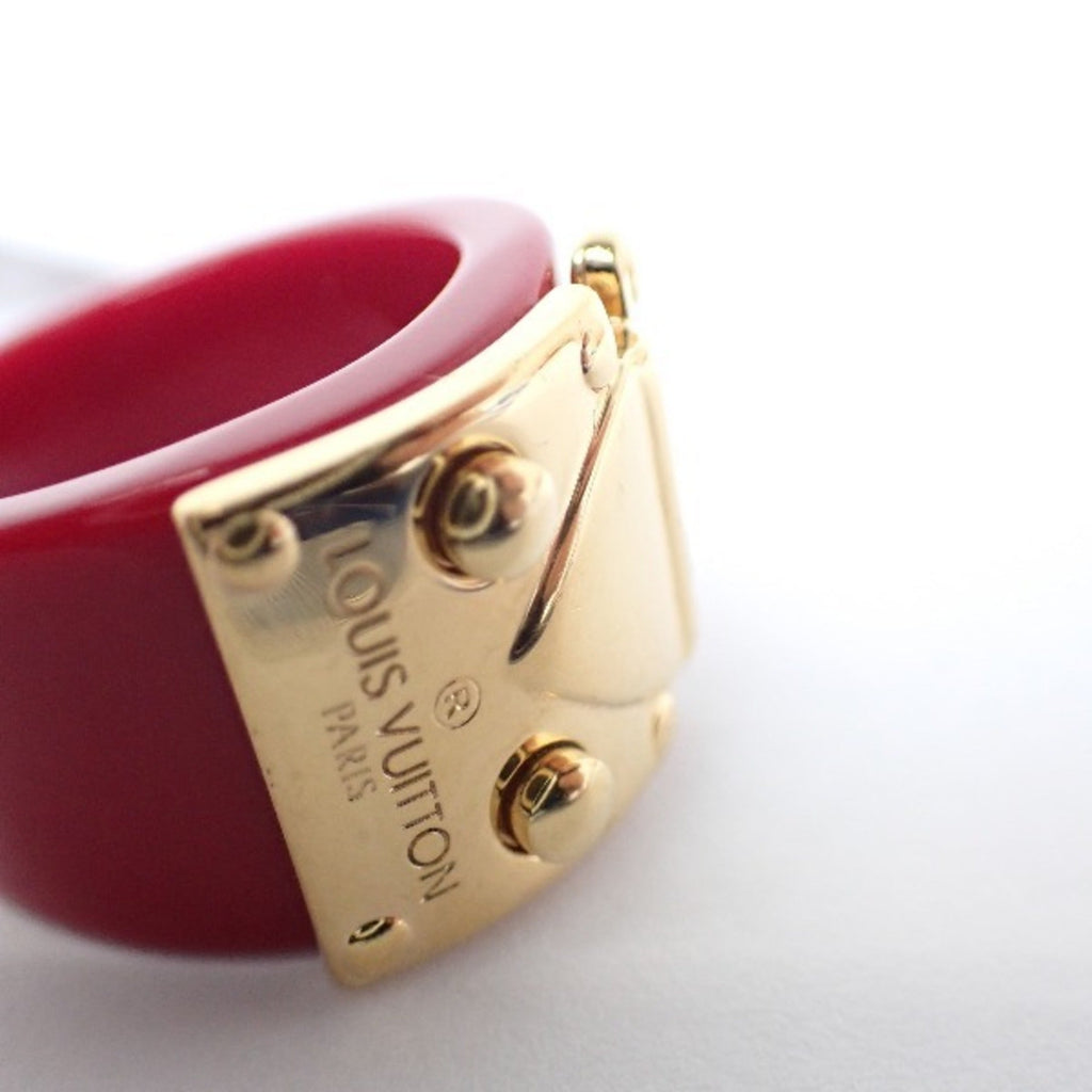Louis Vuitton Metal Plastic Band Ring