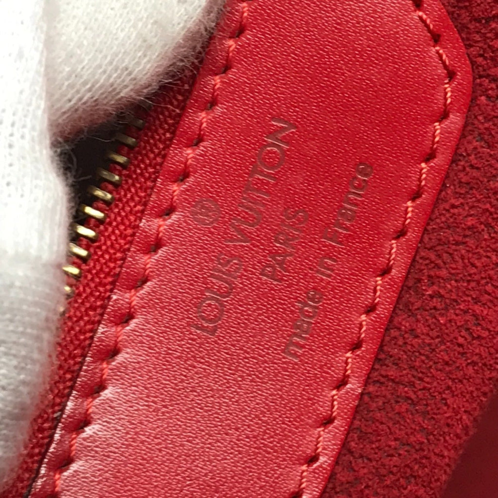 Louis Vuitton Castilian Red Red Color Epi Leather Shoulder Bag