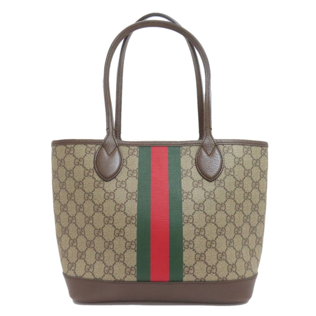 Gucci Brown Pvc Handbag (Pre-Owned)