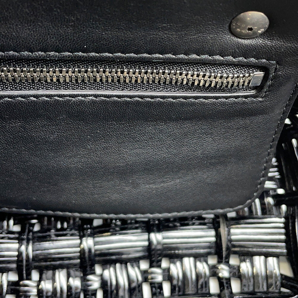 Balenciaga Black Patent Leather Handbag Shoulder