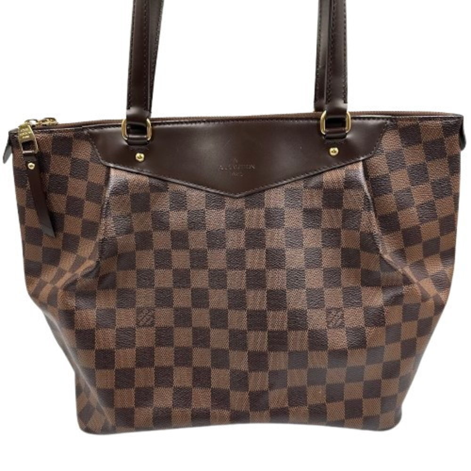 Louis Vuitton Damier Brown Pvc Tote Bag