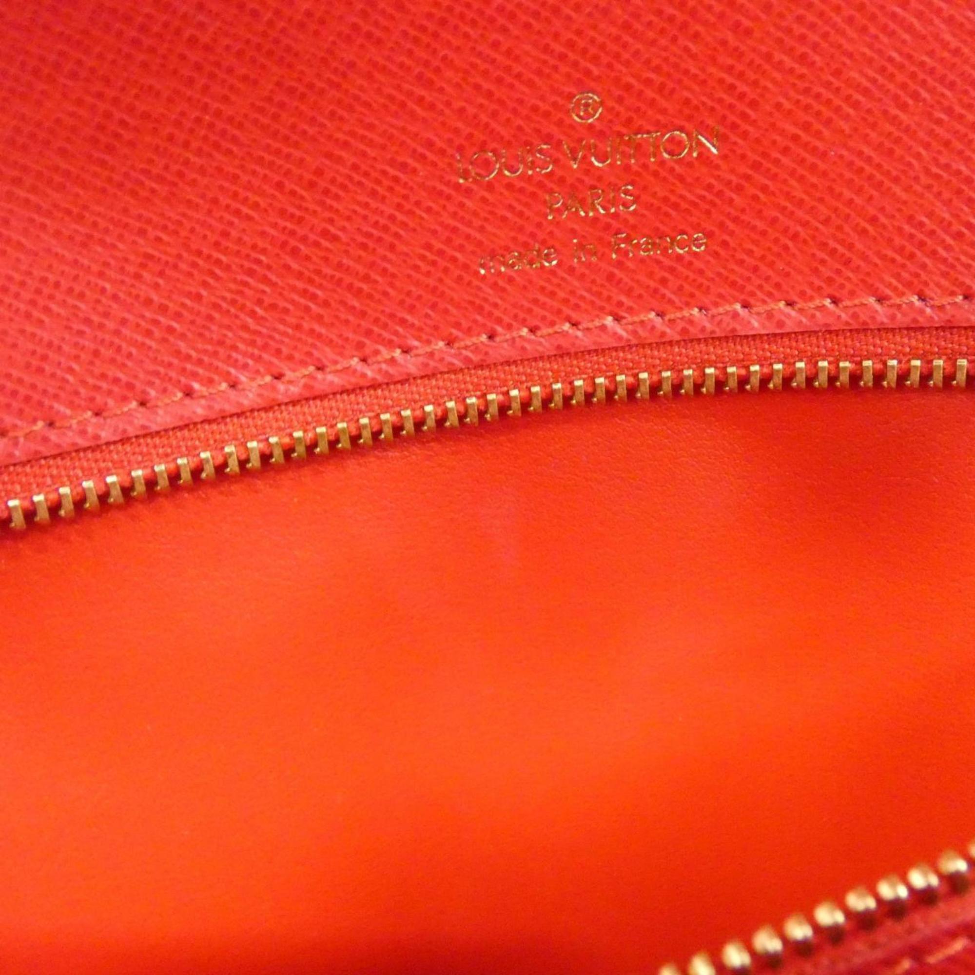 Louis Vuitton Ebene Coated Canvas Handbag