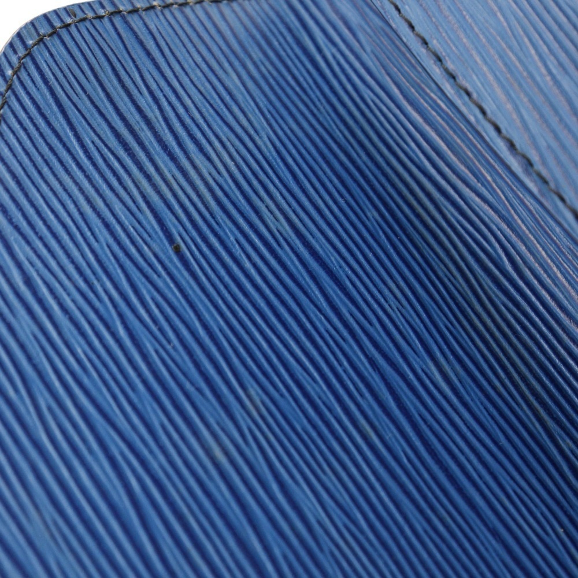 Louis Vuitton Blue Toledo Blue Epi Leather Clutch Bag