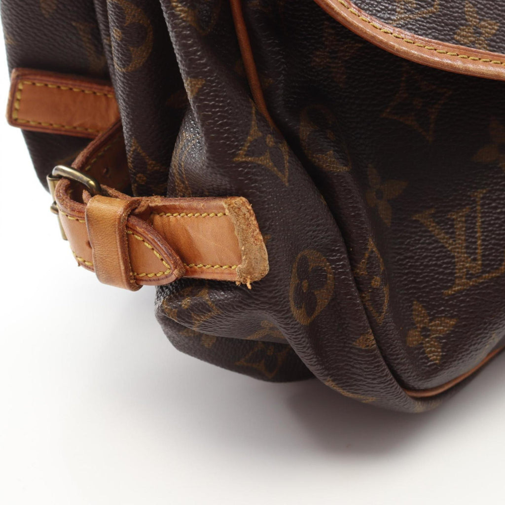 Louis Vuitton Brown Coated Canvas Pvc Leather Monogram Shoulder Bag