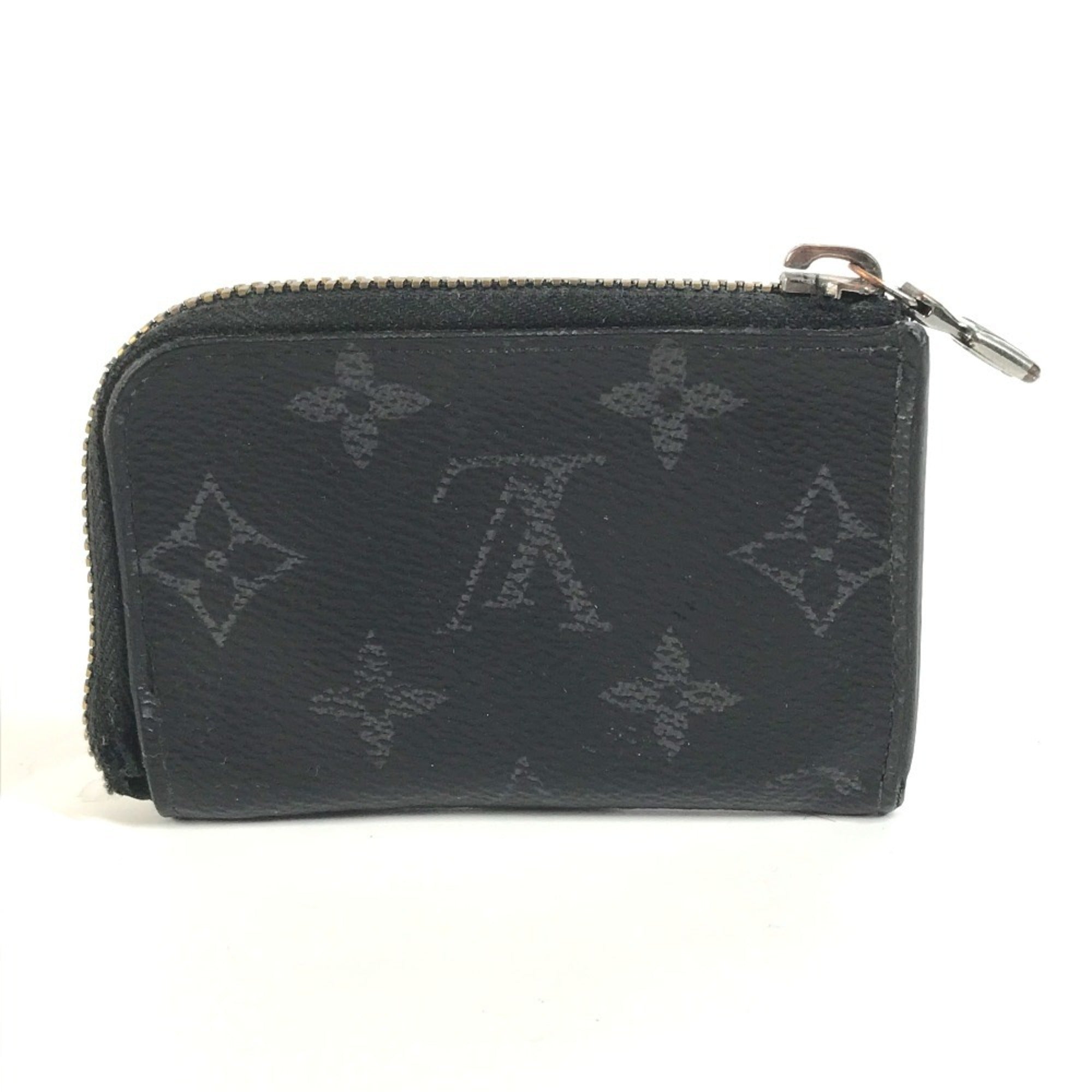 Louis Vuitton Black Monogram Eclipse Coin Purse/Coin Case