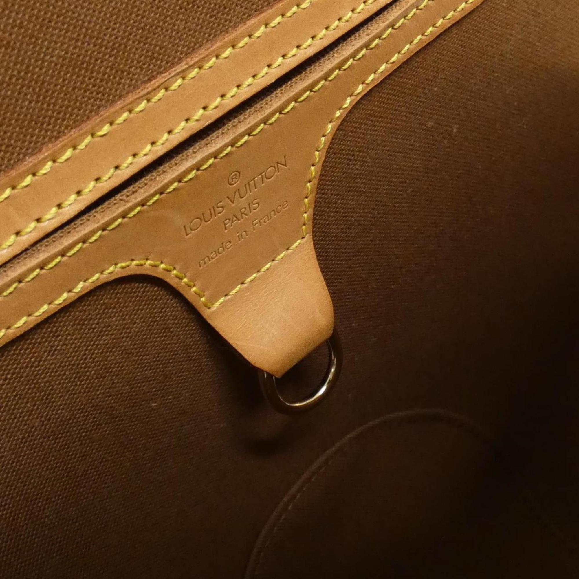 Louis Vuitton Marron Coated Canvas Backpack