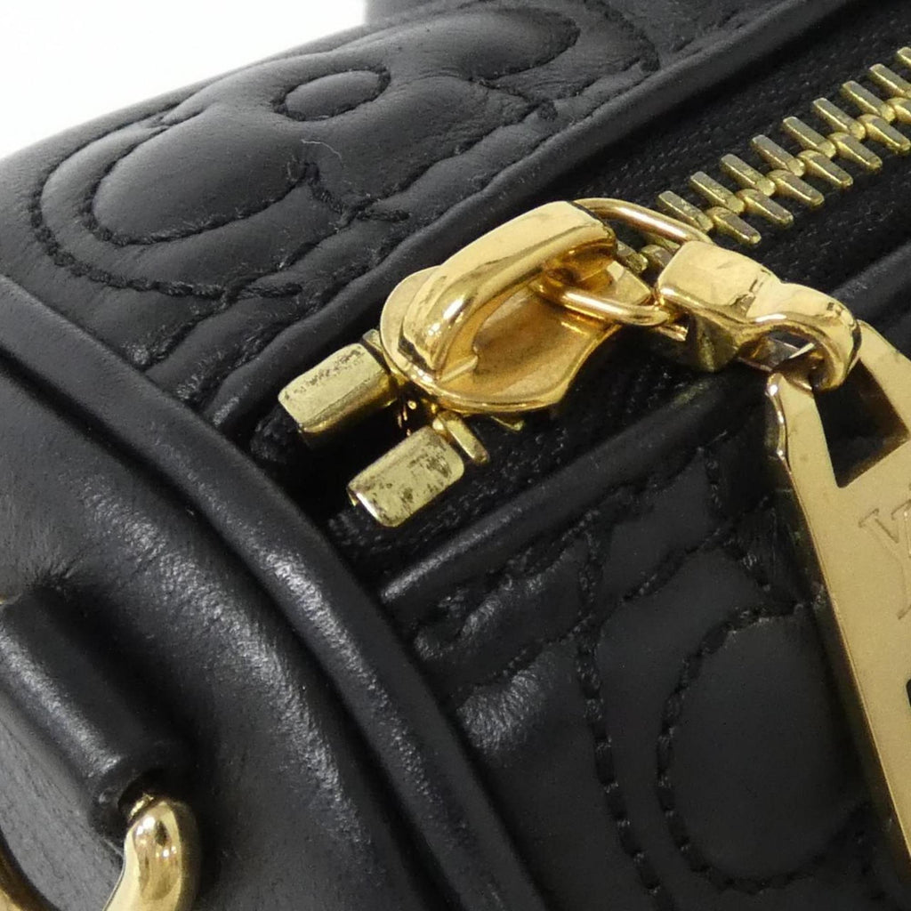 Louis Vuitton Black Leather Shoulder Bag
