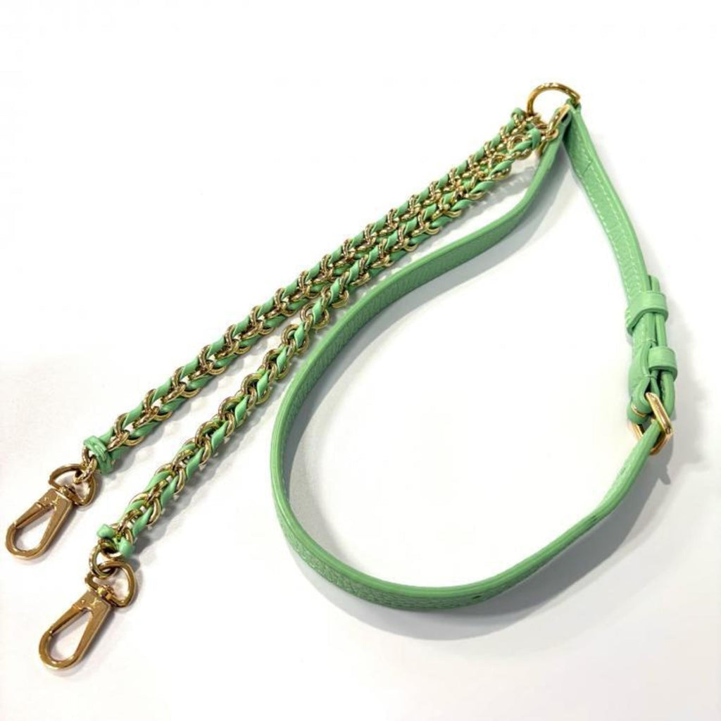 Louis Vuitton Green Leather Handbag
