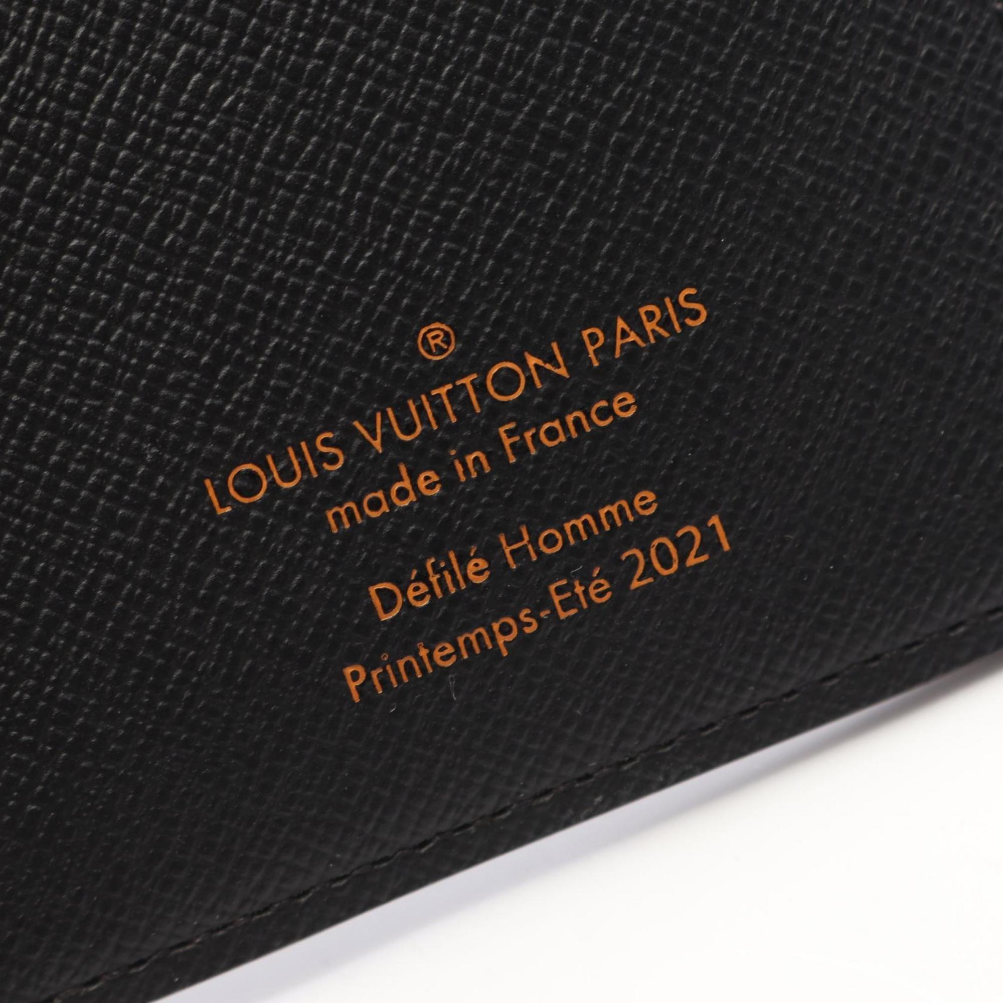 Louis Vuitton Brown Multi-Color Coated Canvas Long Wallet
