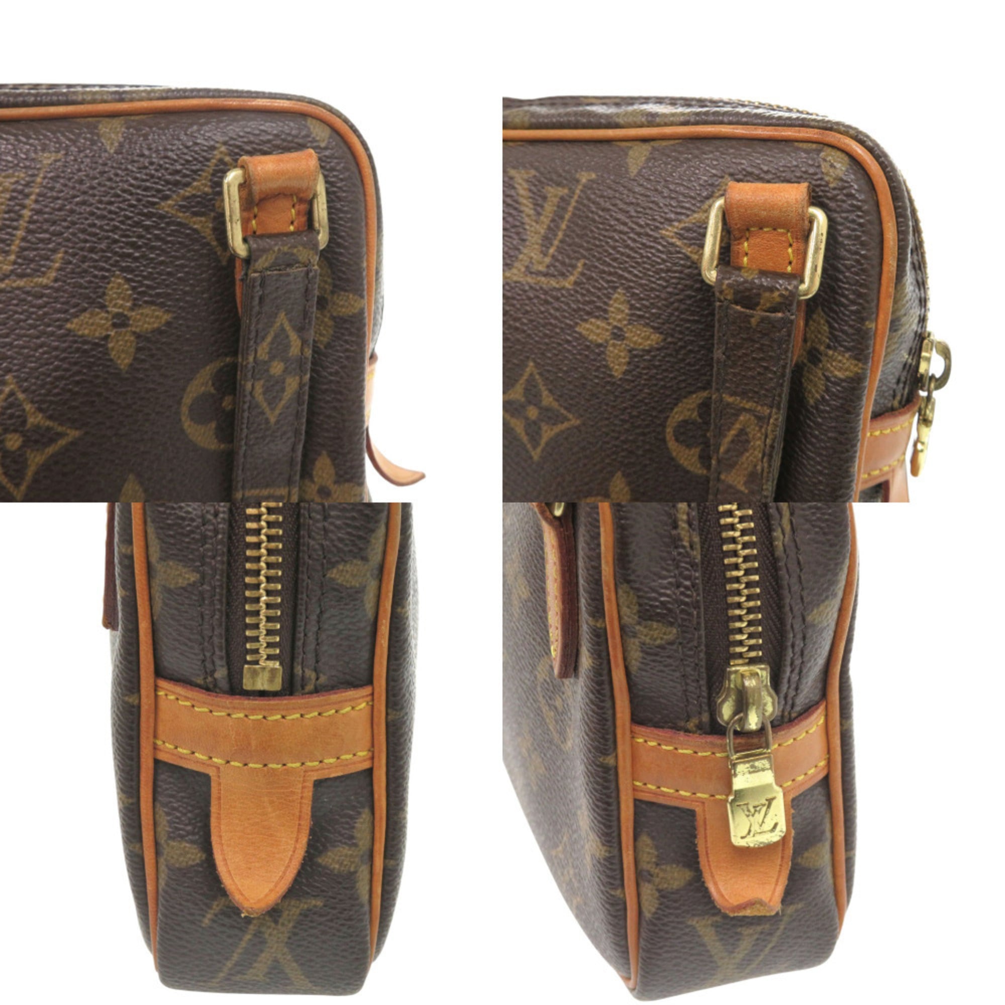 Louis Vuitton Brown Monogram Shoulder Bag