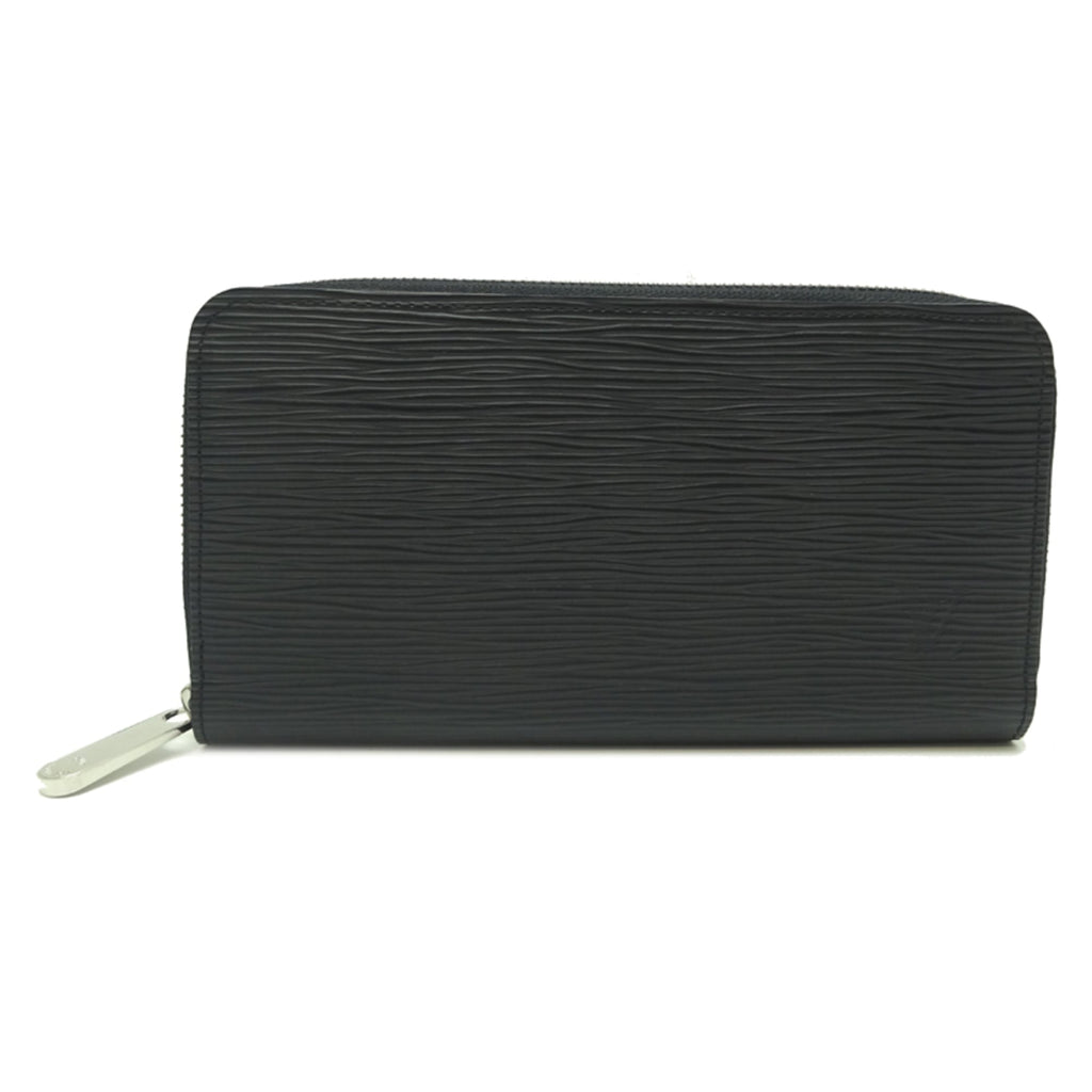 Louis Vuitton Black Noir Epi Leather Long Wallet