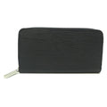 Louis Vuitton Black Noir Epi Leather Long Wallet