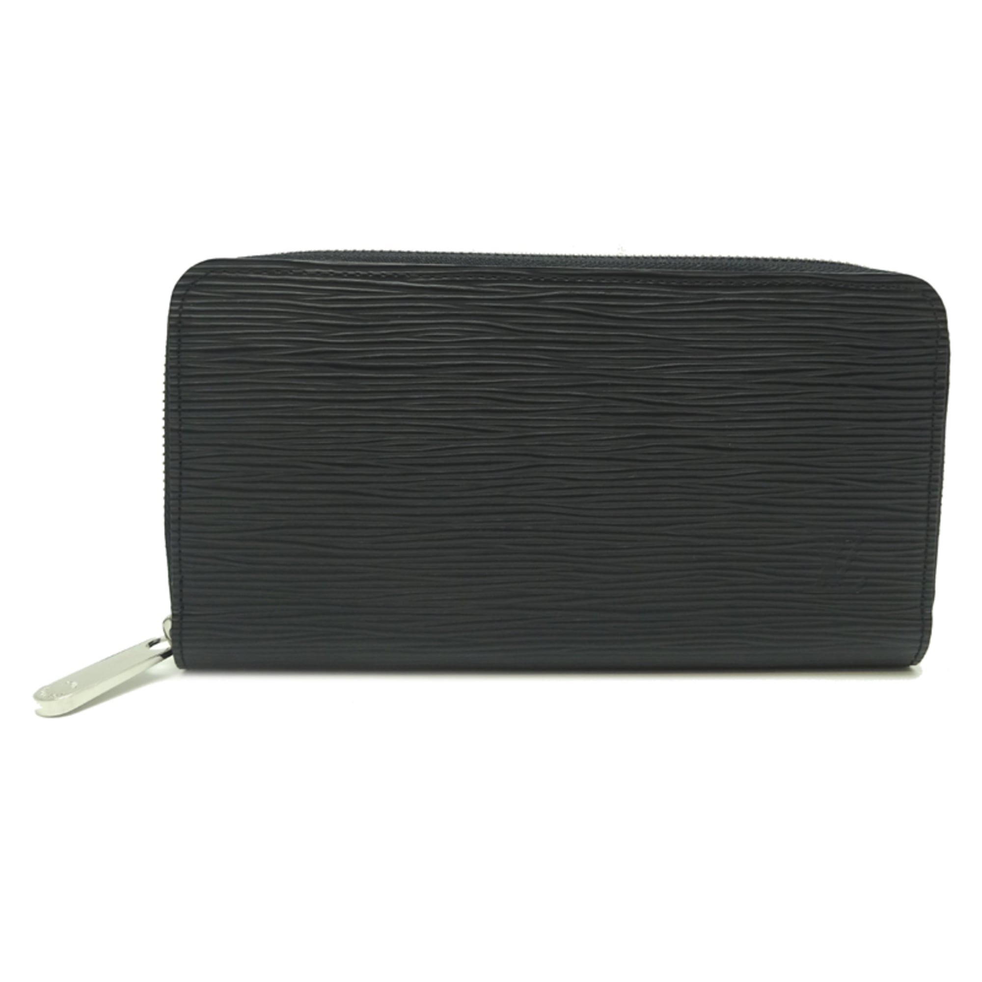 Louis Vuitton Black Noir Epi Leather Long Wallet