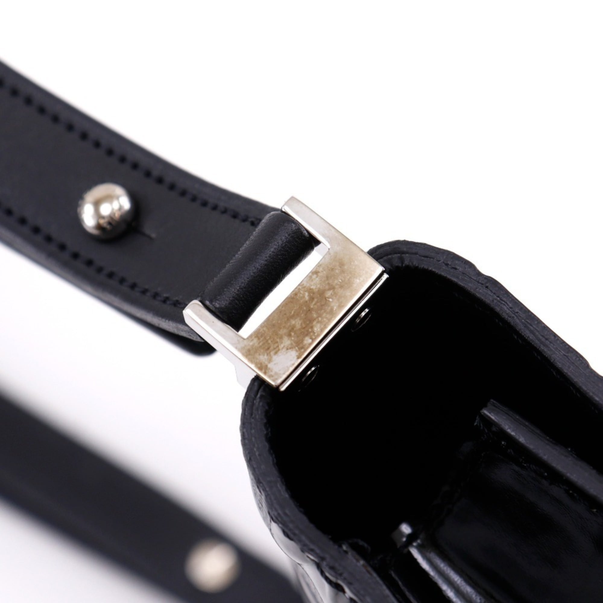 Louis Vuitton Black Noir Vernis Shoulder Bag