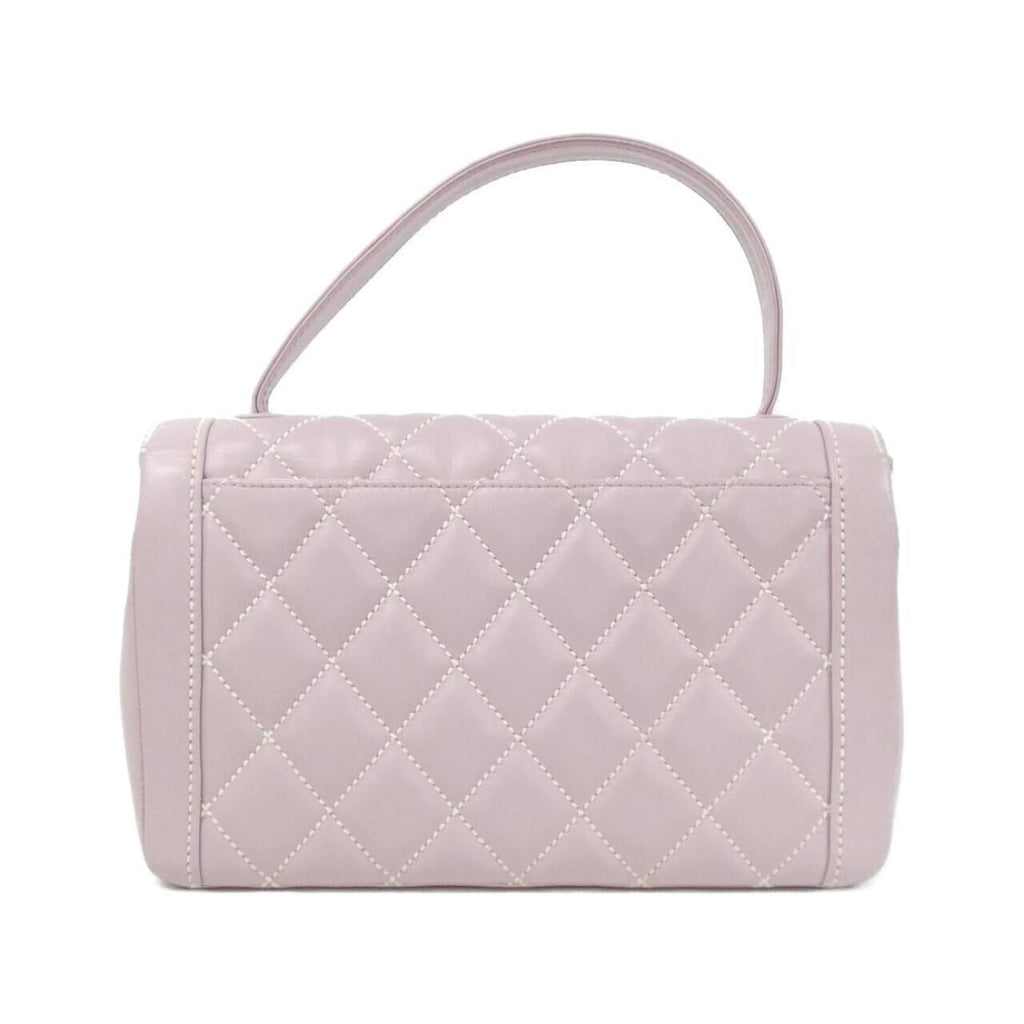 Chanel Light Purple Leather Handbag