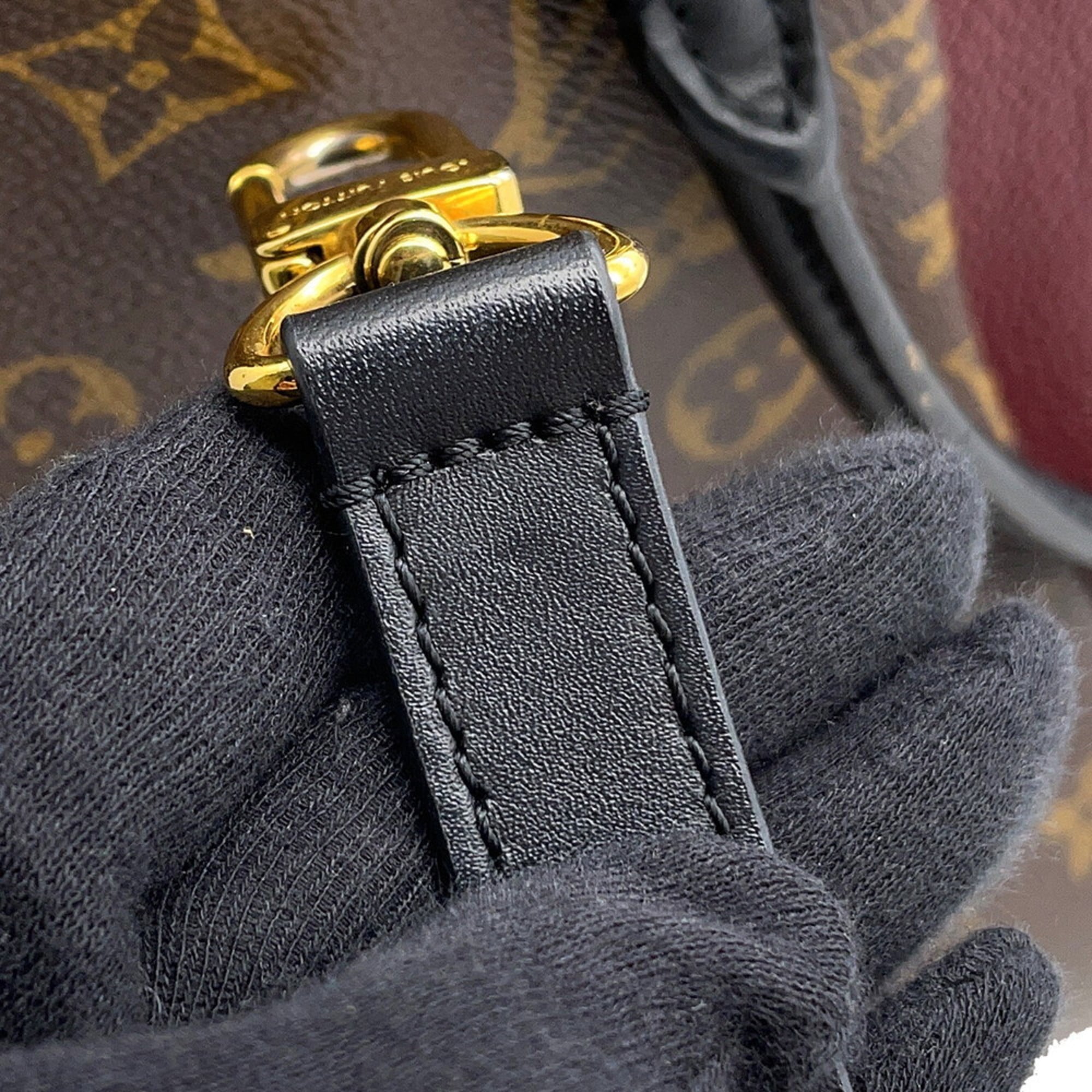 Louis Vuitton Monogram Bordeaux Monogram Shoulder Bag Tote Bag