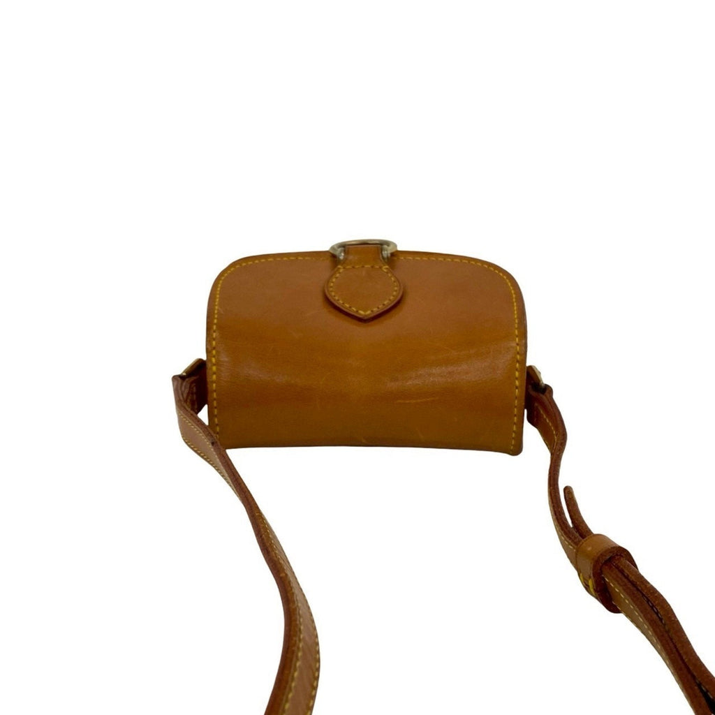 Louis Vuitton Brown Leather Pochette Shoulder Bag