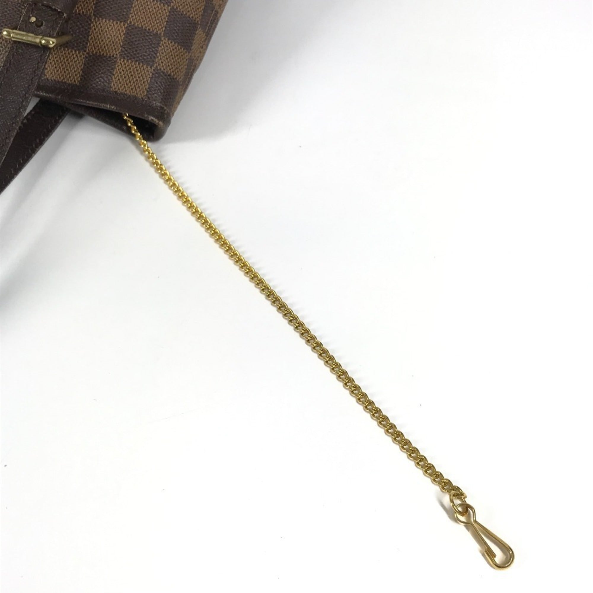 Louis Vuitton Brown Damier Canvas Ebene Damier Canvas Pouch Shoulder Bag Tote Bag