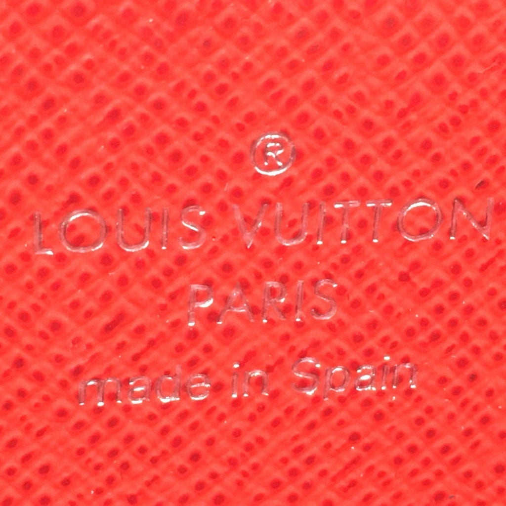 Louis Vuitton Epi Coquelicots Red Color Epi Leather Long Wallet