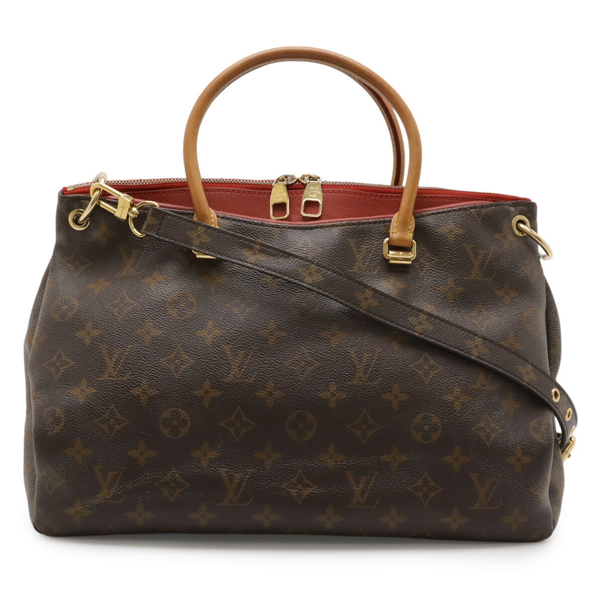 Louis Vuitton Cerise Monogram Red Color Monogram Handbag Shoulder Bag
