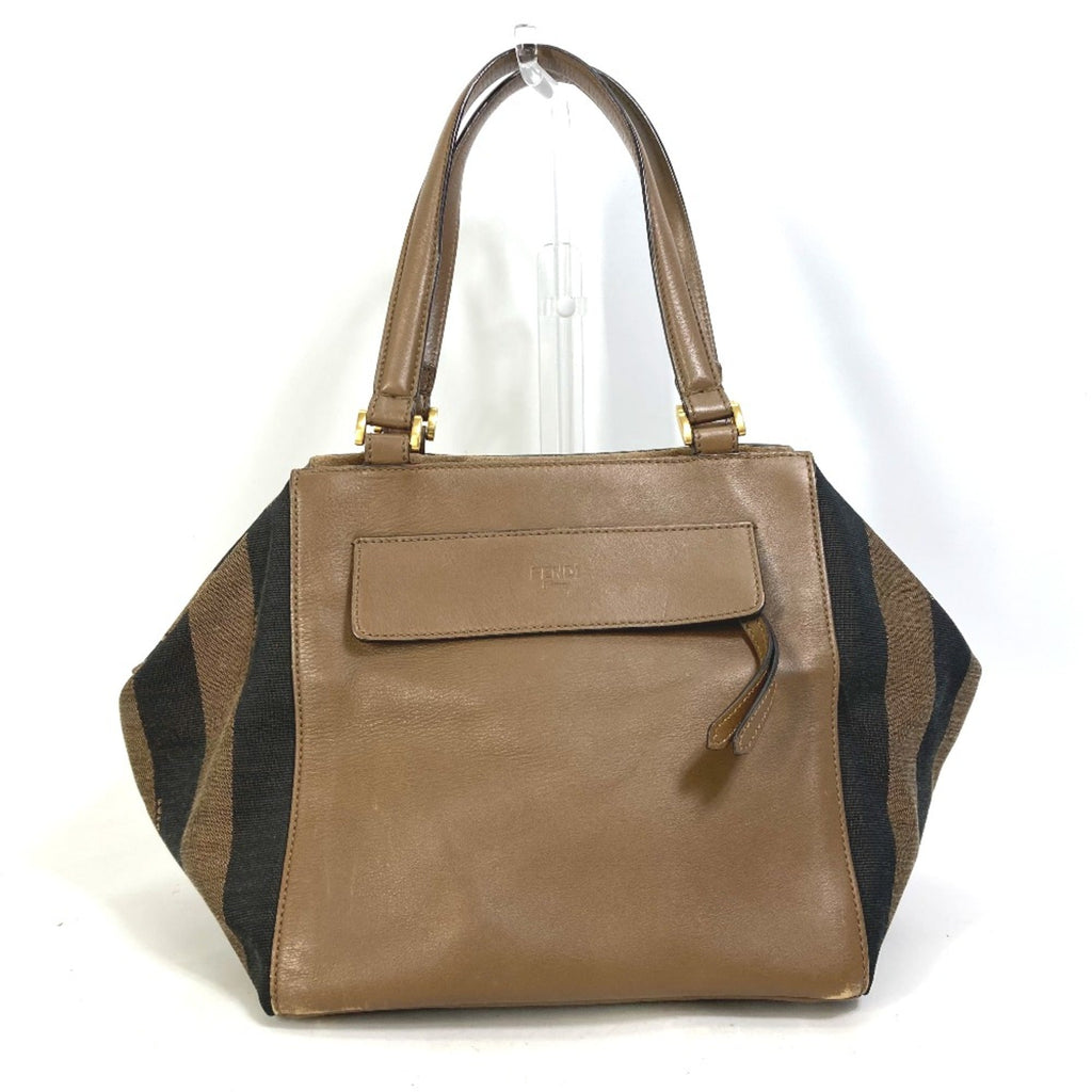 Fendi Brown Leather Handbag