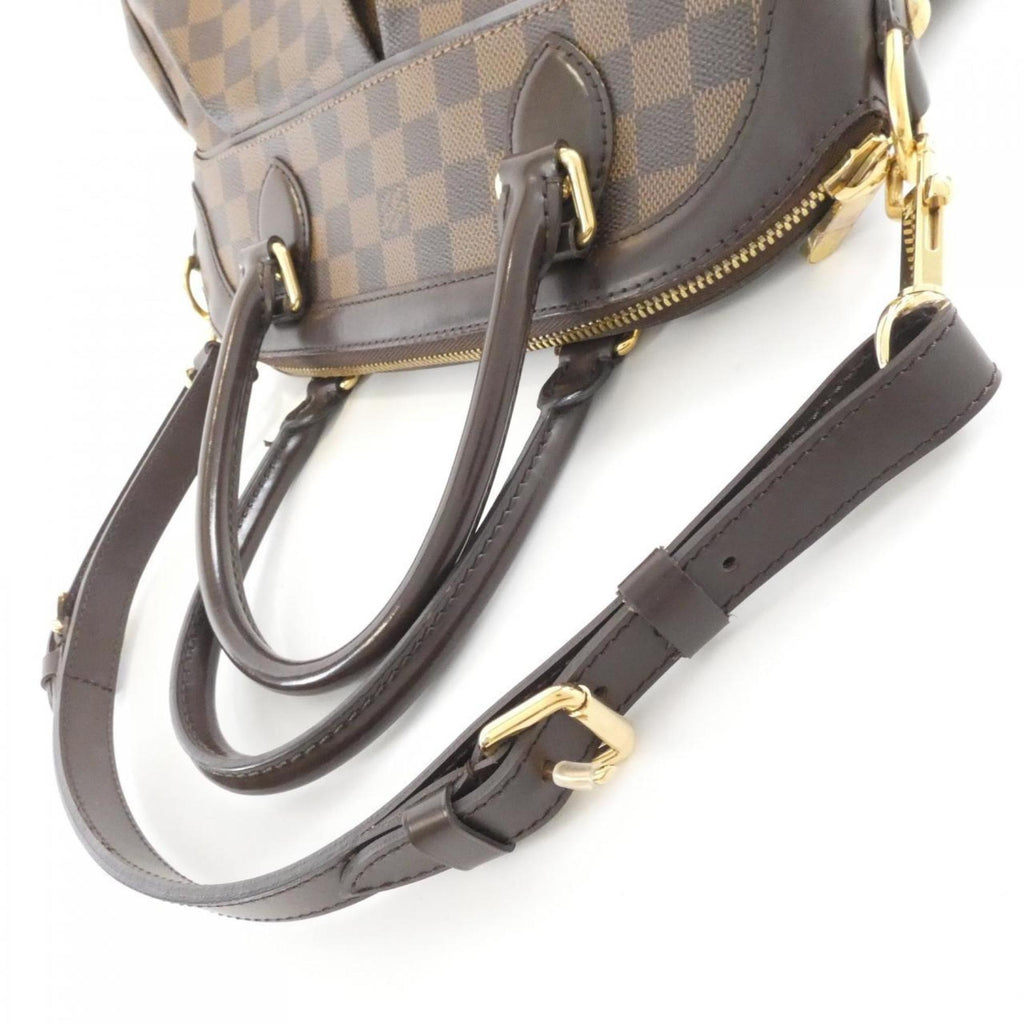 Louis Vuitton Damier Ebene Coated Canvas Handbag