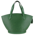 Louis Vuitton Borneo Green Epi Leather Handbag
