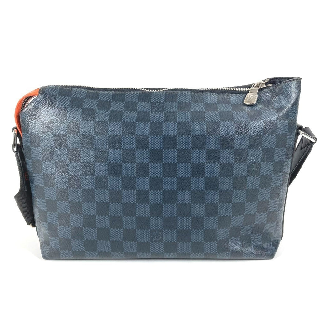 Louis Vuitton Galle Navy Orange Damier Canvas Messenger Bag Shoulder Bag